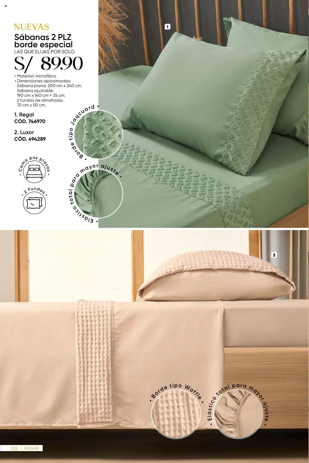 Catálogo Azzorti válido desde 15.09.2025 | Página: 226 | Productos: Cama, Almohada