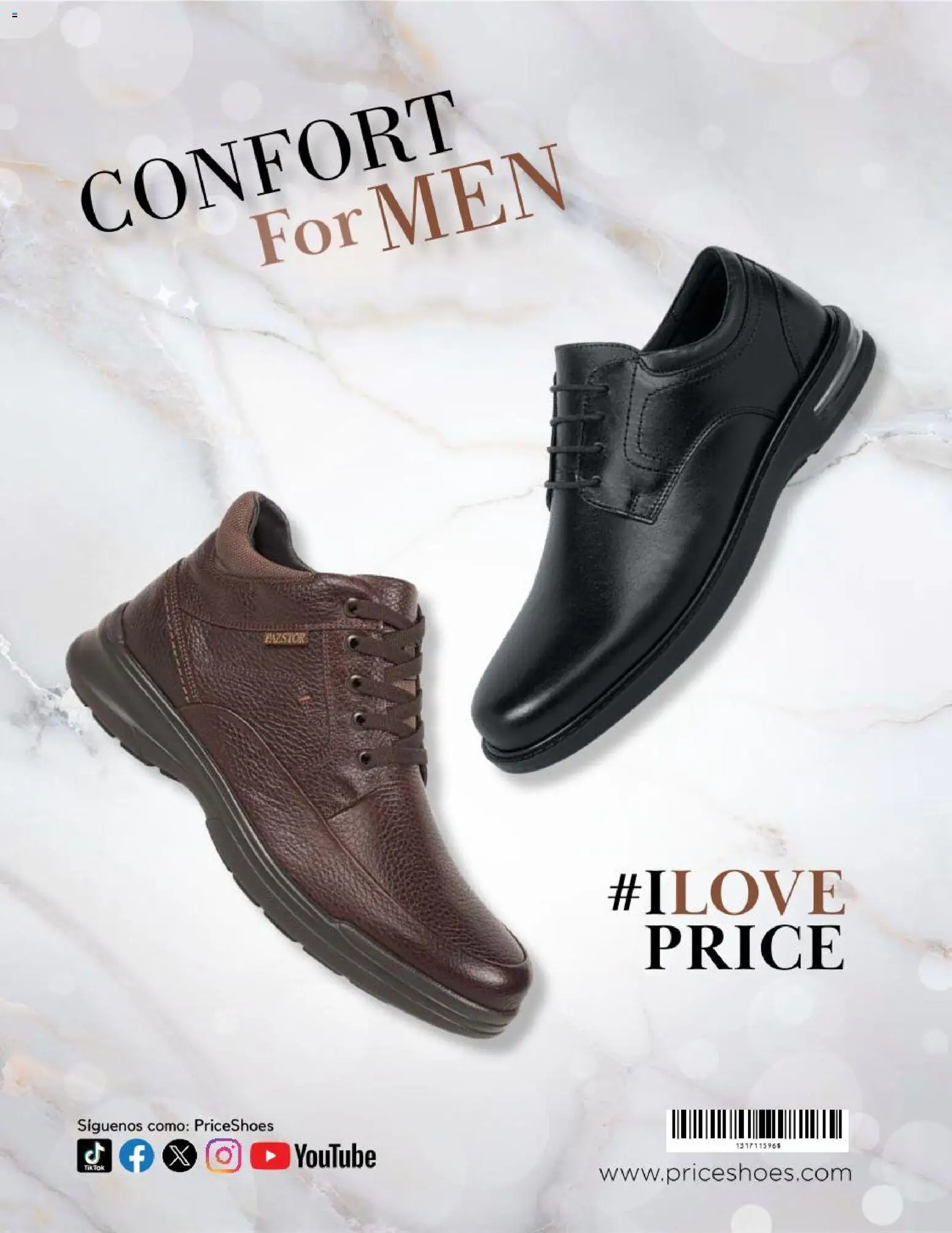 Nuevas ofertas de Price Shoes válidas en toda la República Mexicana desde el 15.02.2026. ¡Encuentra las mejores ofertas en Price Shoes catálogo Confort! | Página: 256