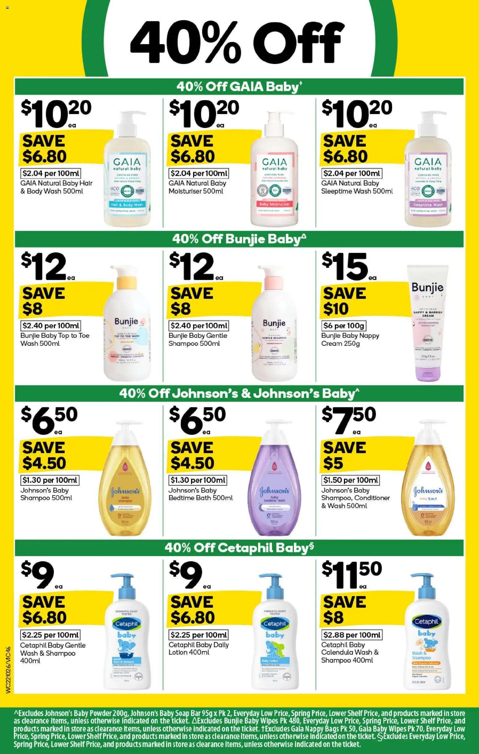 Woolworths catalogue - valid from 05.11.2025 | Page: 46 | Products: Shelf, Bath, Lotion, Cream