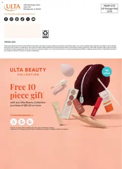 Preview of Ulta Beauty weekly ads valid from 05.10.2025 | Page: 56 | Products: Blush, Face Primer, Mascara, Cream