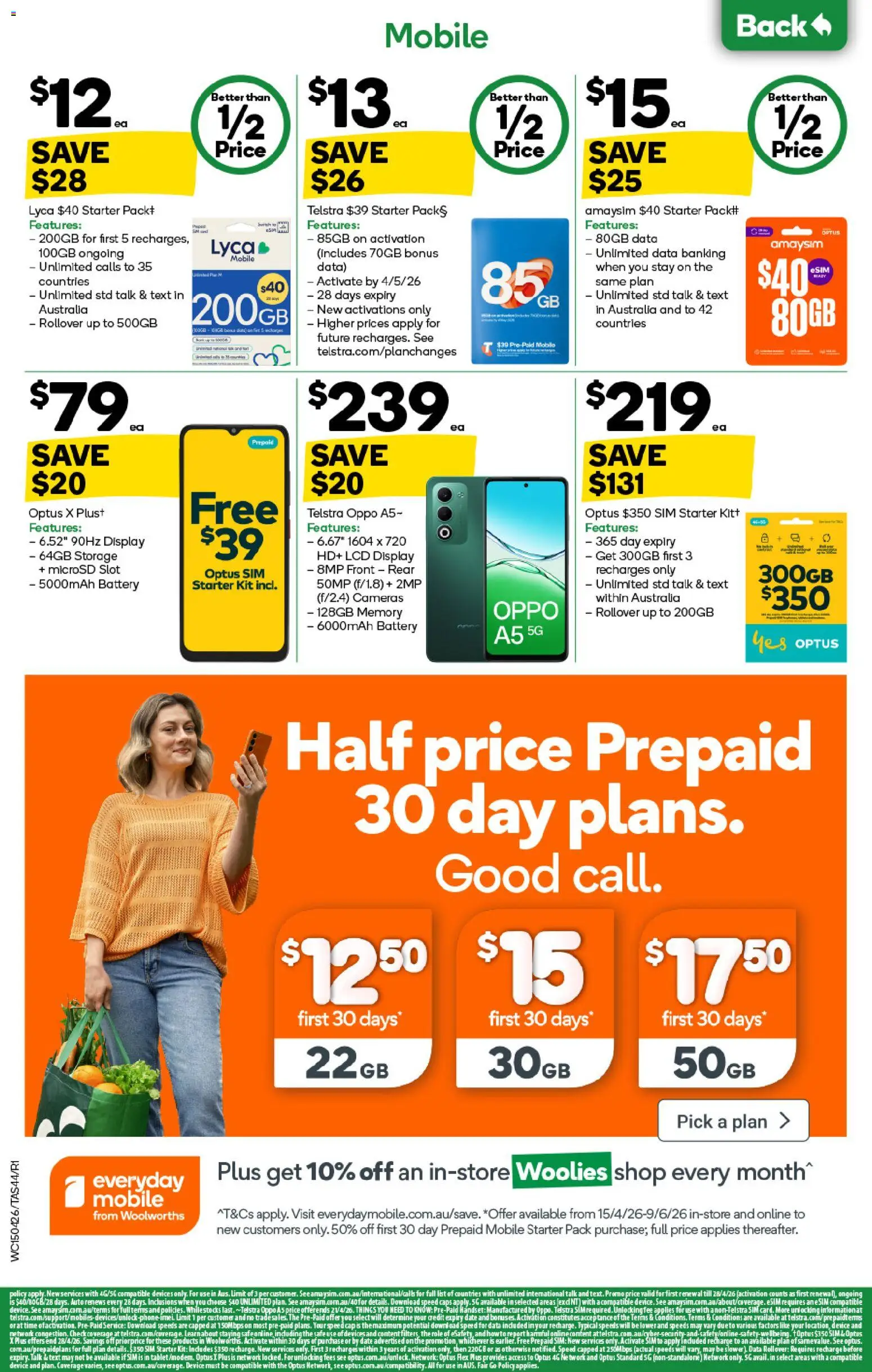 Woolworths catalogue - valid from 15.04.2026 | Page: 44