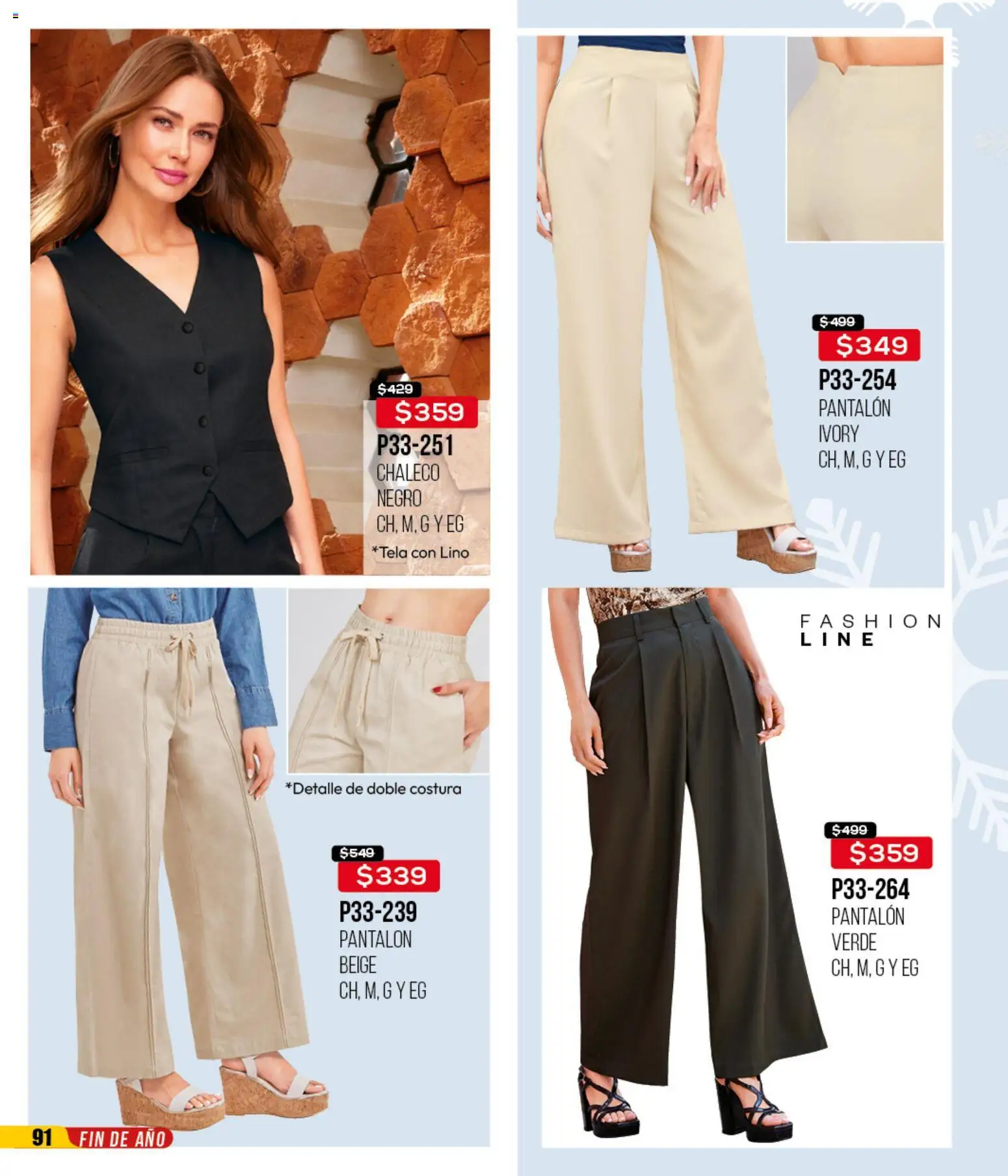 Nuevas ofertas de Cklass válidas en toda la República Mexicana desde el 15.12.2025. ¡Encuentra las mejores ofertas en Cklass catálogo Rebajas fin de año ropa! | Página: 92 | Productos: Chaleco