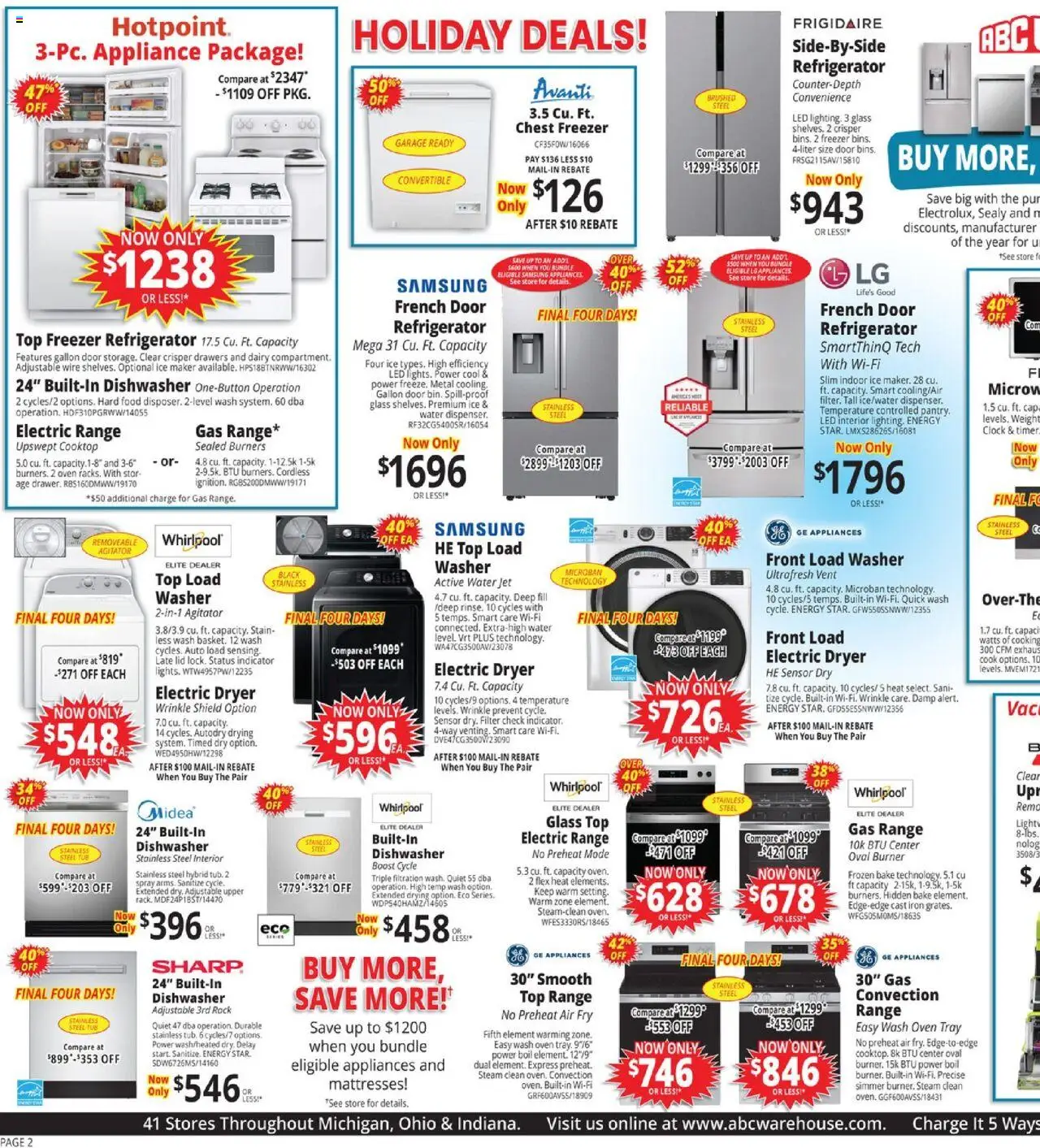 ABC Warehouse Weekly Ad - valid from 07.09.2025 | Page: 2