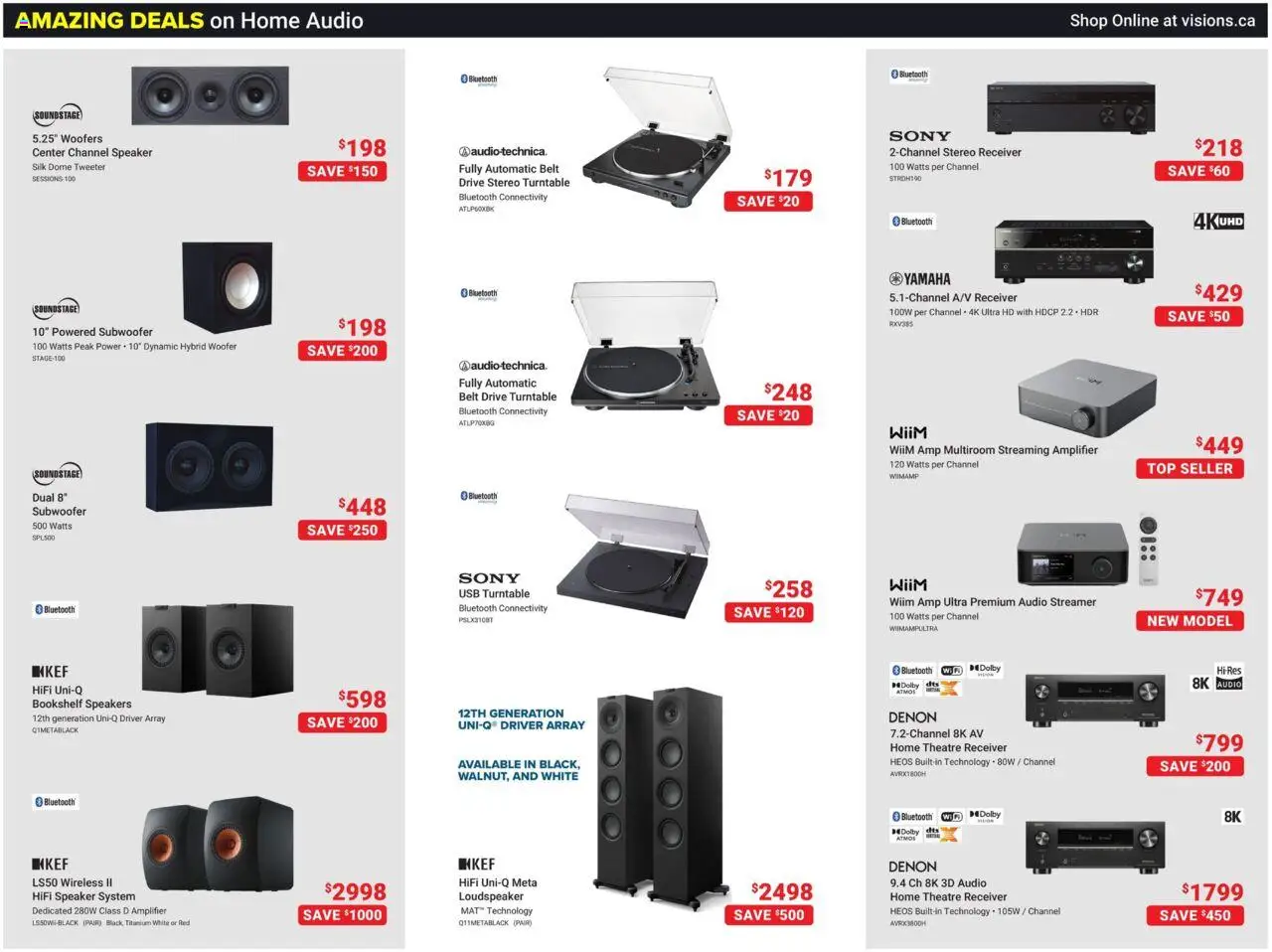 Visions flyer valid from 10.10.2025 | Page: 8 | Products: Belt, Audio, Speaker