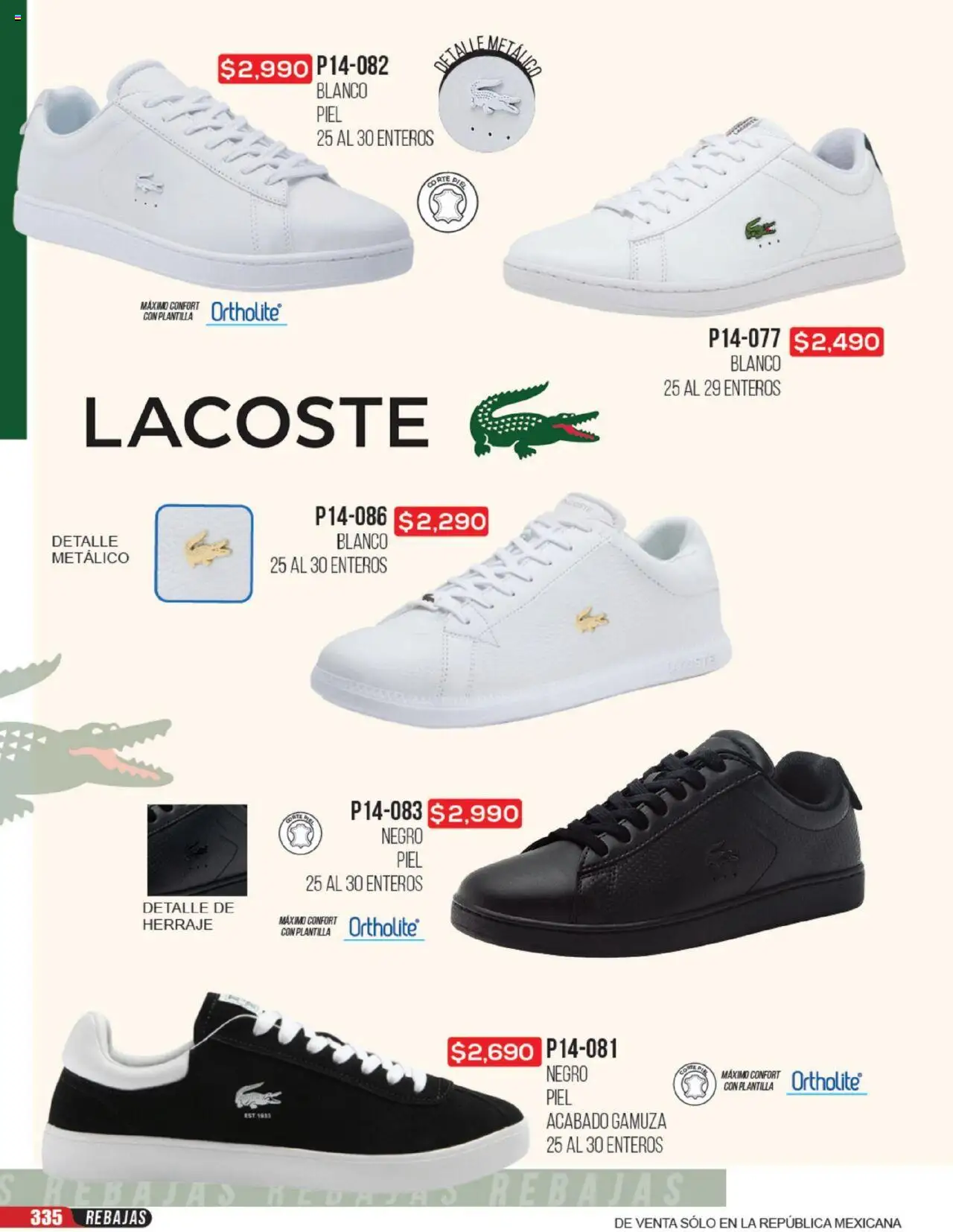 Nuevas ofertas de Cklass válidas en toda la República Mexicana desde el 23.06.2025. ¡Encuentra las mejores ofertas en Cklass catálogo Rebajas Sobre Ropa! | Página: 539 | Productos: Gamuza