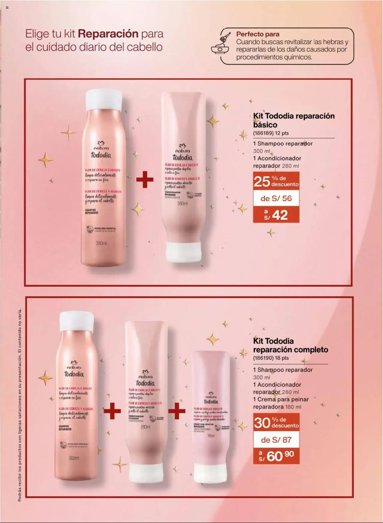 Catálogo Natura válido desde 03.10.2025 | Página: 154 | Productos: Shampoo, Acondicionador, Crema