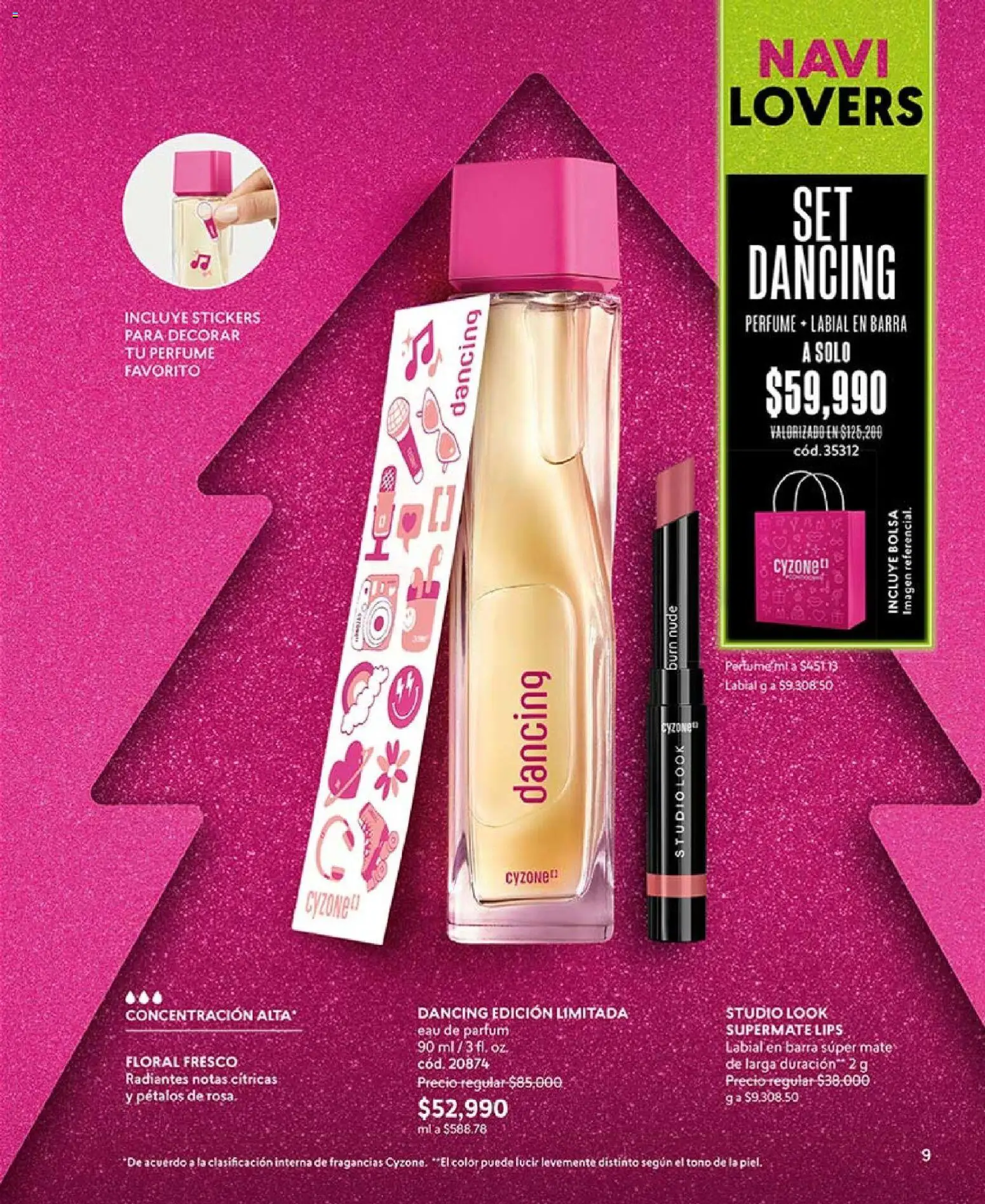 CyZone revista - valida desde el 03.11.2025 | Página: 9 | Productos: Bolsa, Perfume