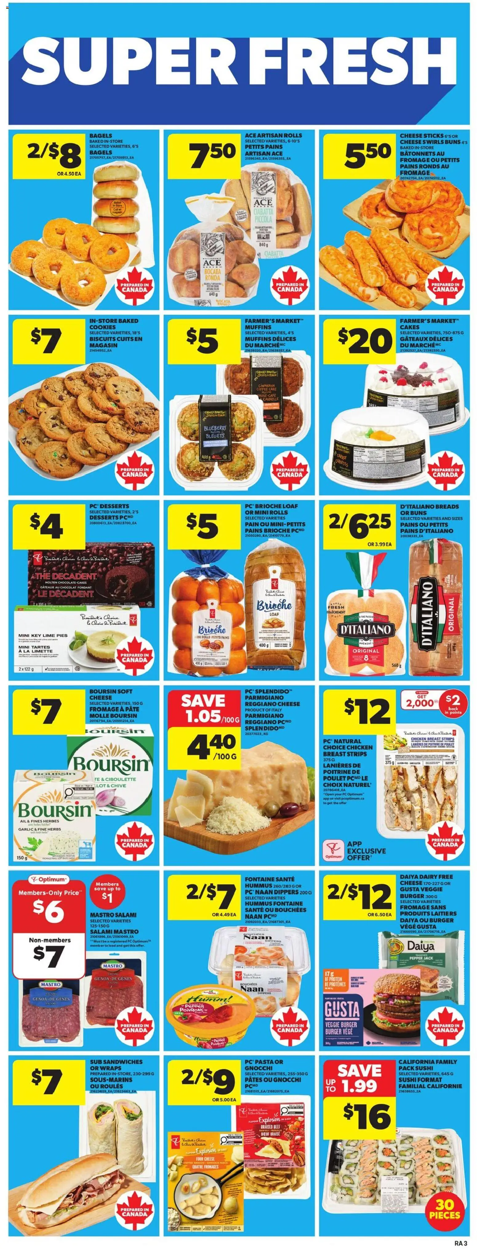 Atlantic Superstore flyer valid from 16.04.2026 | Page: 6 | Products: Beef, Pasta, Carrot, Chicken