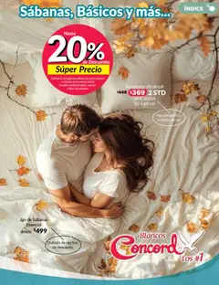 Vista previa de Colchas Concord - Catálogo, nuevo folleto de la tienda, válido en México a partir del 01.08.2025 | Página: 498
