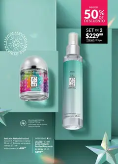 Vista previa de Latin Attitude Festival Fragancia en spray 50 ml, Latin Attitude Festival Fragancia en spray 50 ml, nuevo folleto de la tienda, válido en México a partir del 28.11.2025 | Página: 33 | Productos: Crema, Fragancia