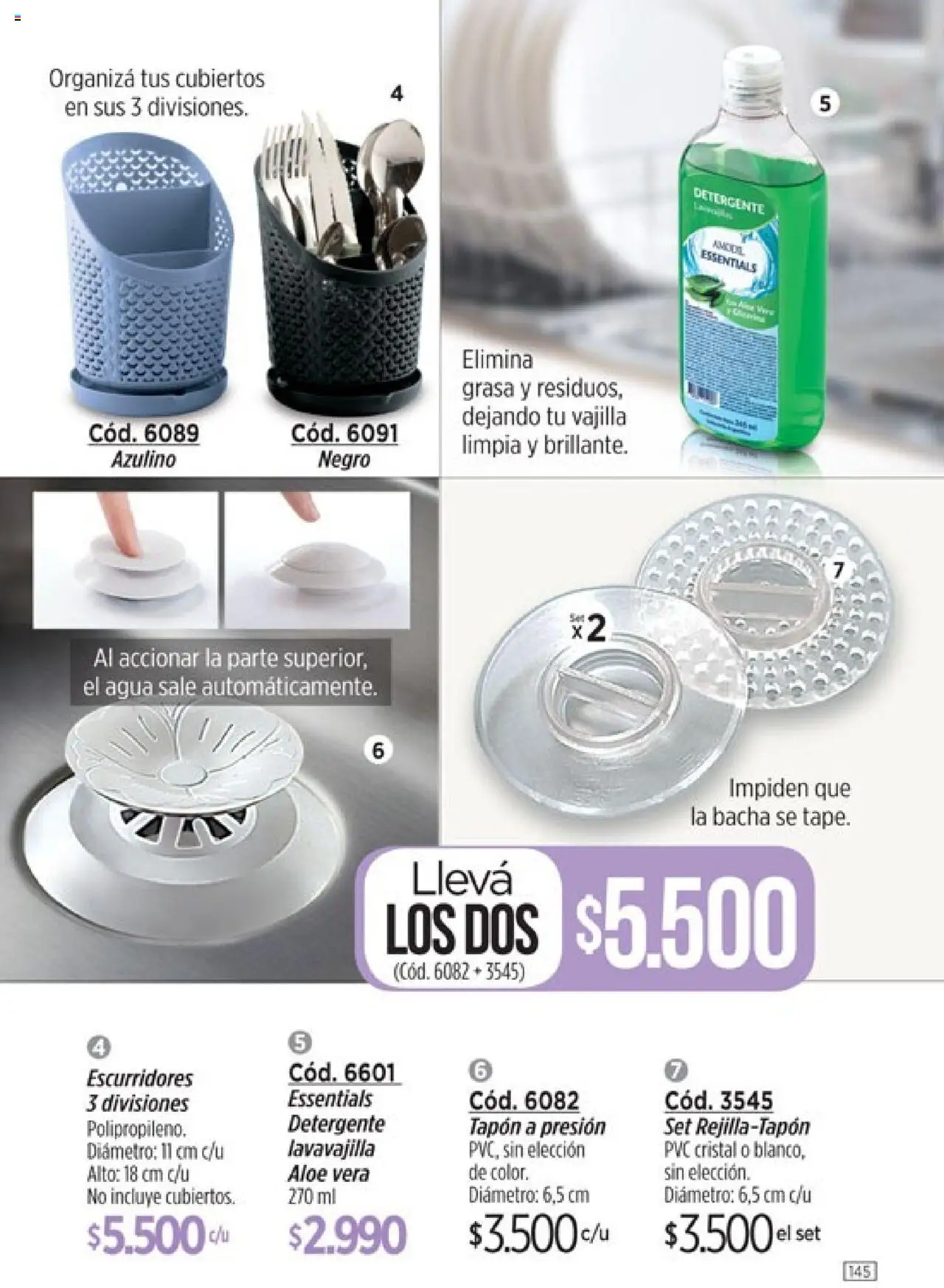 Catálogo Amodil Campaña 17/2025 │ válido desde el 14.10.2025 | Página: 145 | Productos: Bacha, Detergente, Agua