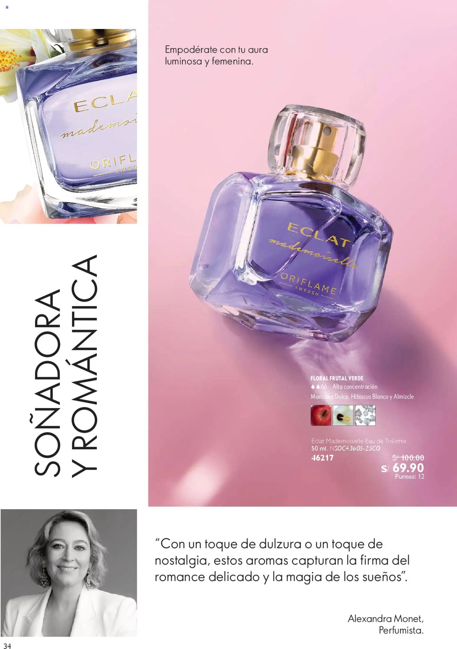 Catálogo Oriflame válido desde 28.03.2026 | Página: 34 | Productos: EAU de Toilette