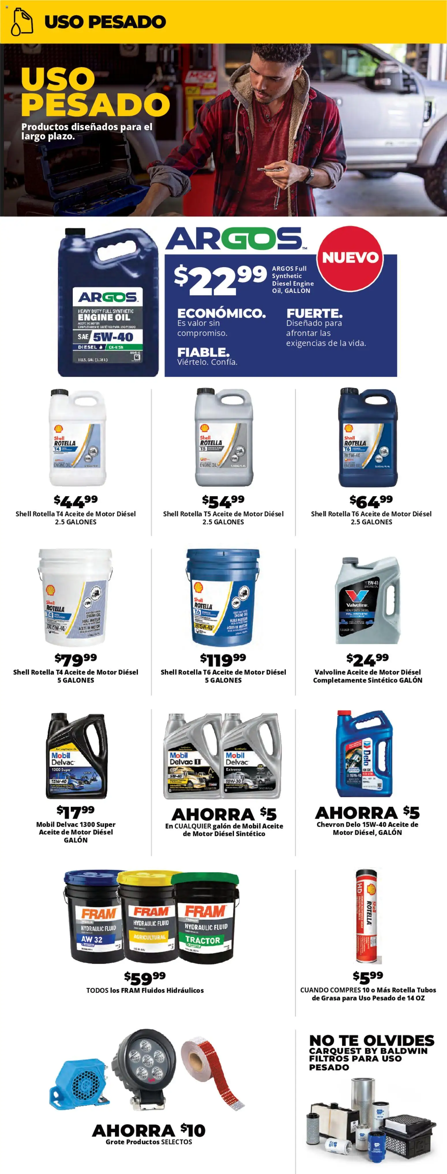 Advance Auto Parts Weekly Ad - Spanish - valid from 01.02.2026 | Page: 2 | Products: Oil
