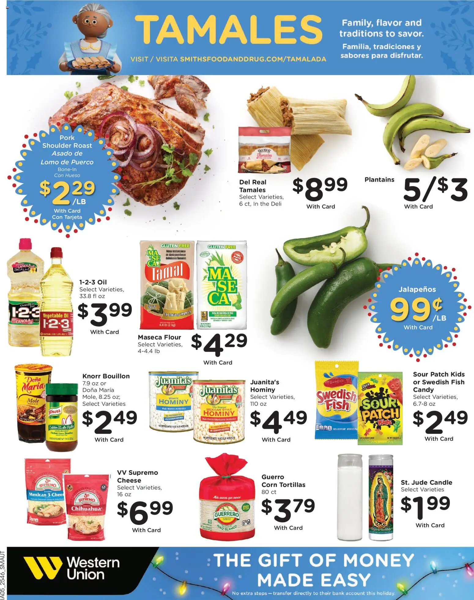 Smith's Weekly Ad - ID - valid from 17.12.2025 | Page: 15 | Products: Corn, Cheese, Oil, Fish
