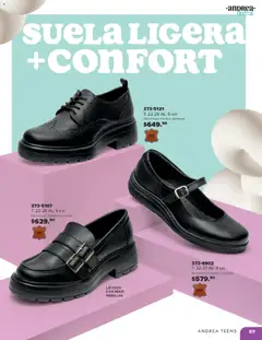 Vista previa de Andrea catálogo Colegial , nuevo folleto de la tienda, válido en México a partir del 25.05.2025 | Página: 89 | Productos: Hebillas