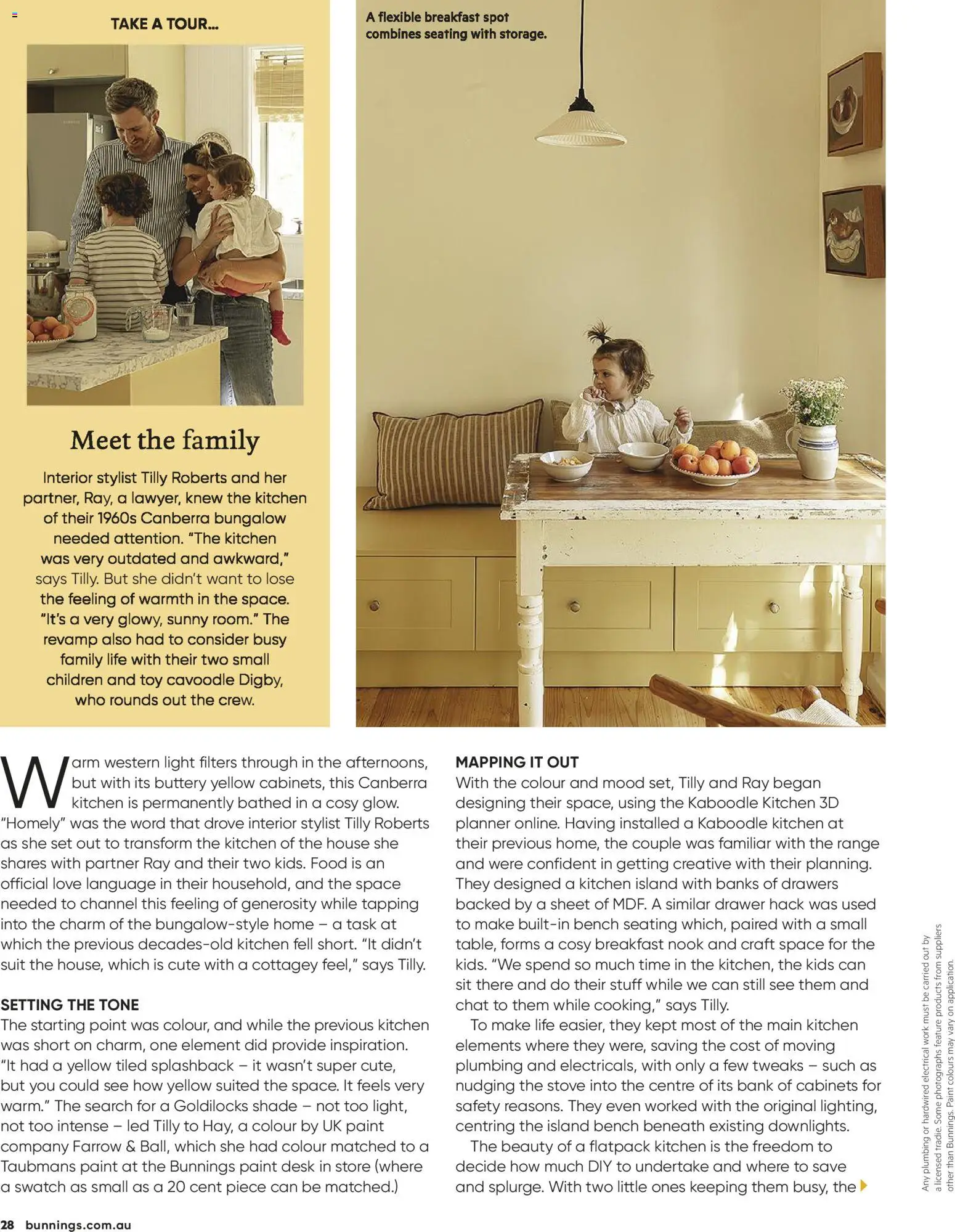 Bunnings Warehouse catalogue - valid from 01.03.2026 | Page: 28 | Products: Light, Suit, Stove, Bench