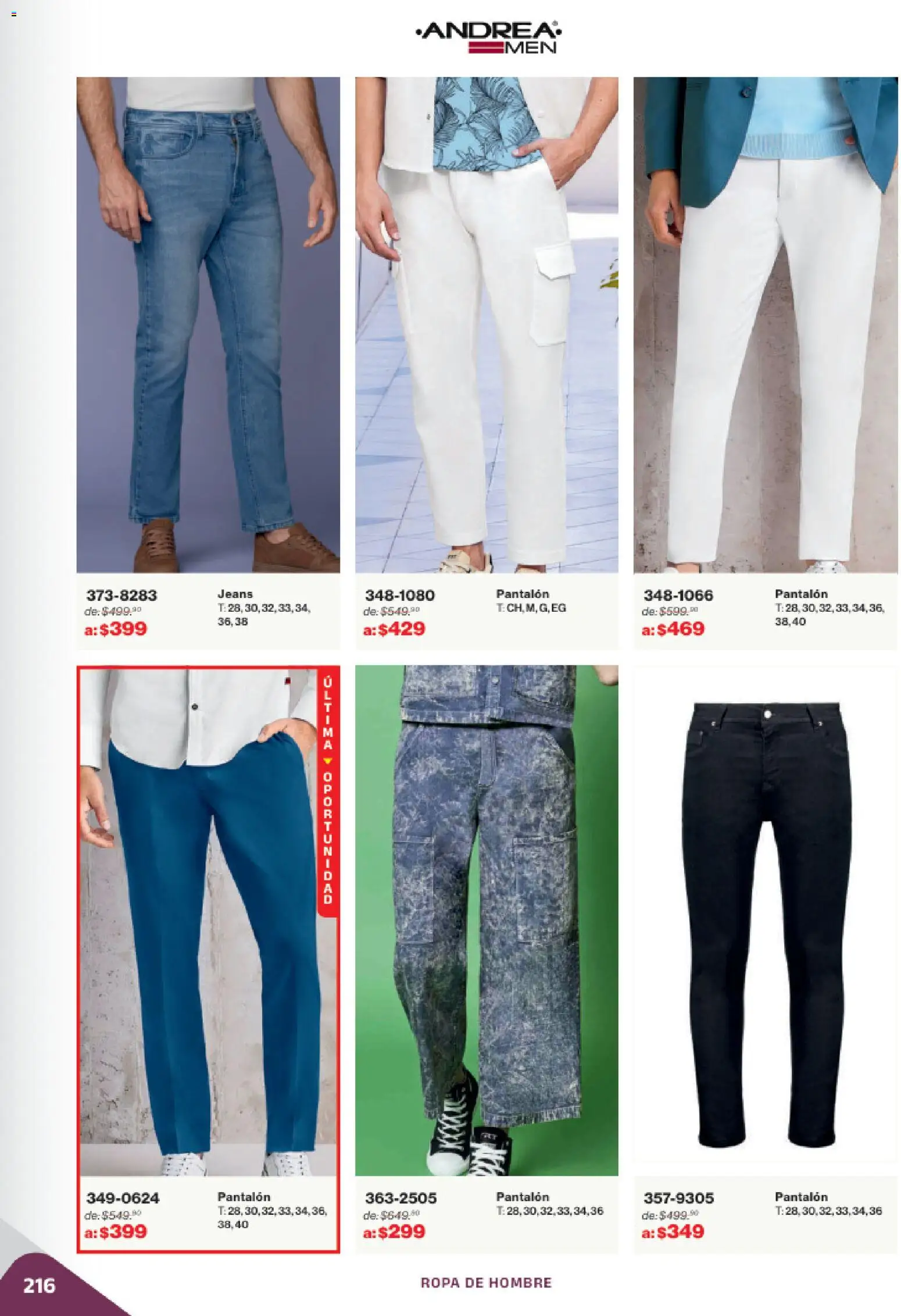 Nuevas ofertas de Andrea válidas en toda la República Mexicana desde el 02.11.2025. ¡Encuentra las mejores ofertas en Andrea catálogo Outlet! | Página: 216 | Productos: Ropa