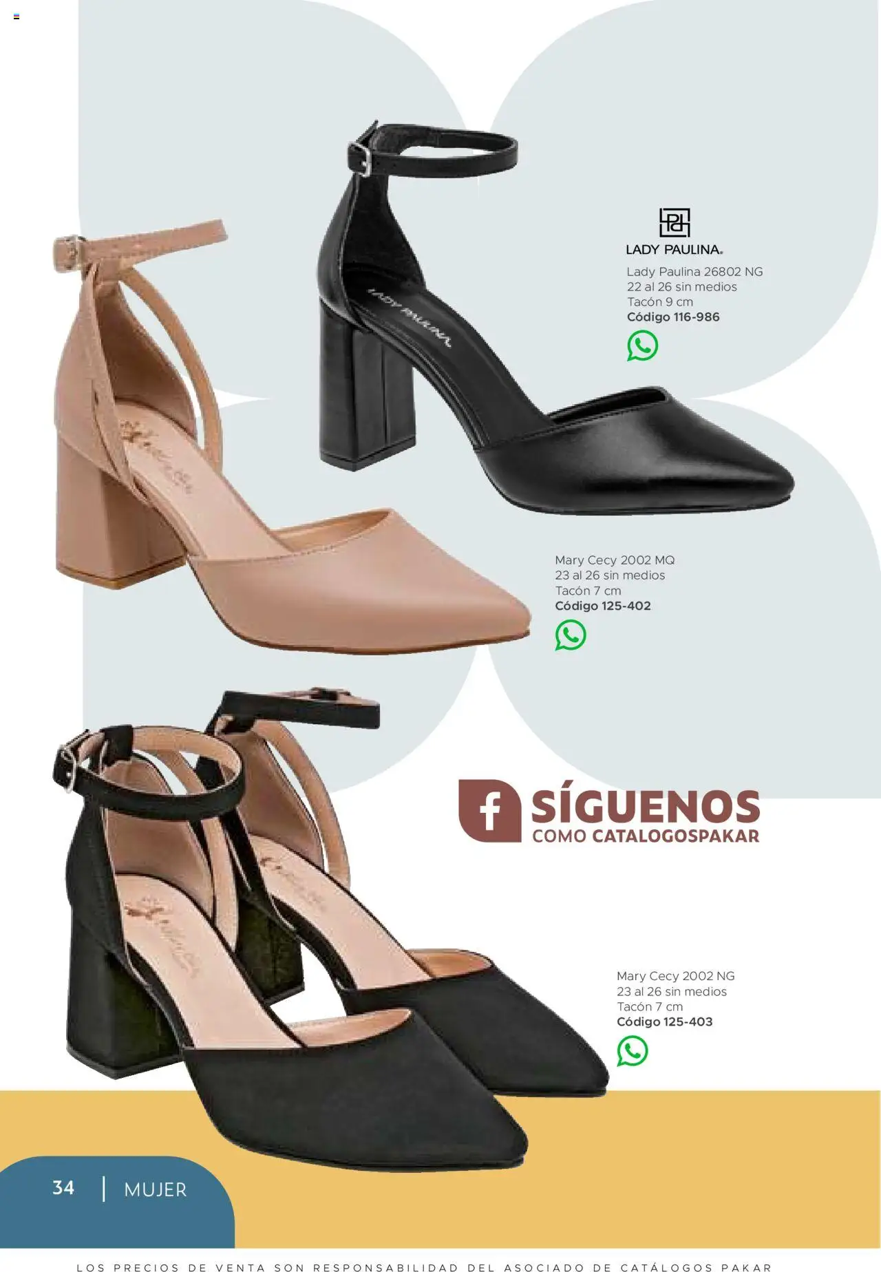 Nuevas ofertas de SC Pakar válidas en toda la República Mexicana desde el 24.07.2025. ¡Encuentra las mejores ofertas en SC Pakar Catálogo Mujer otoño / invierno! | Página: 34