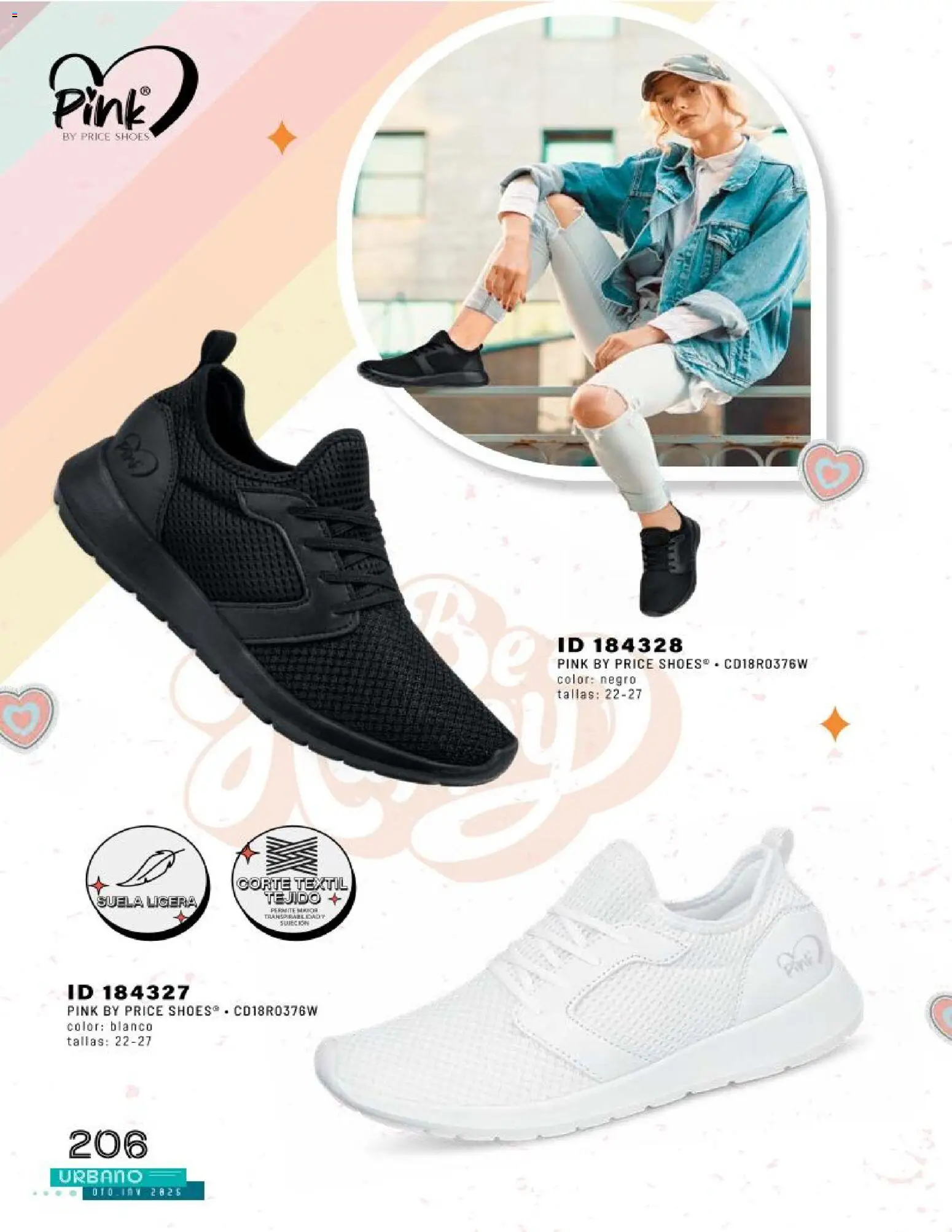 Nuevas ofertas de Price Shoes válidas en toda la República Mexicana desde el 04.12.2025. ¡Encuentra las mejores ofertas en Price Shoes catálogo Urbano! | Página: 206