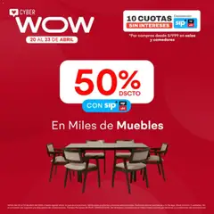 Vista previa de folleto Oechsle - Muebles de la Oechsle válido desde 20.04.2026