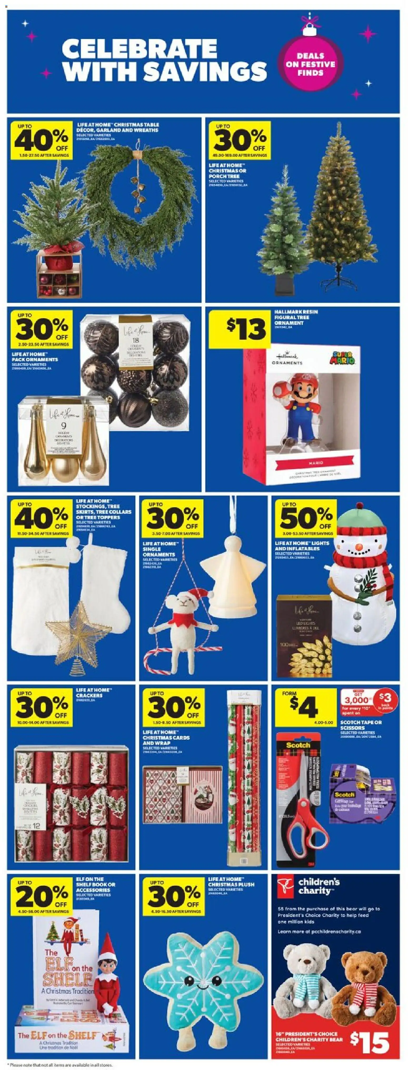 Real Canadian Superstore flyer valid from 04.12.2025 | Page: 9 | Products: Shelf, Table