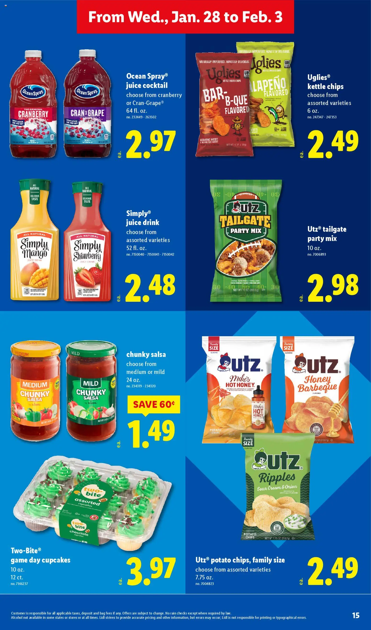 Lidl Weekly Ad - valid from 28.01.2026 | Page: 15 | Products: Vitamin, Cream, Mango, Game