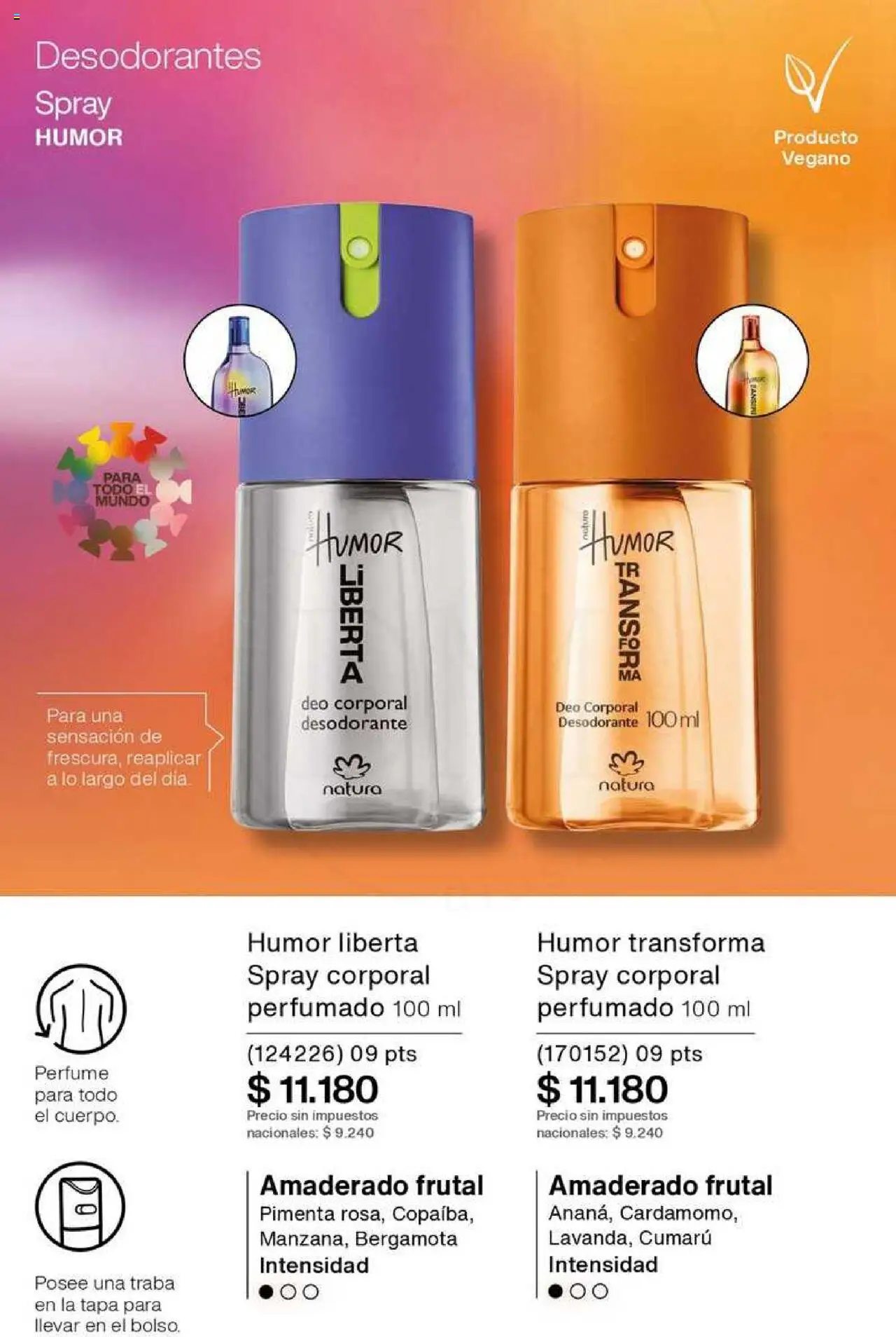 Catálogo Natura Ciclo 8 │ válido desde el 03.06.2025 | Página: 195 | Productos: Perfume, Desodorante