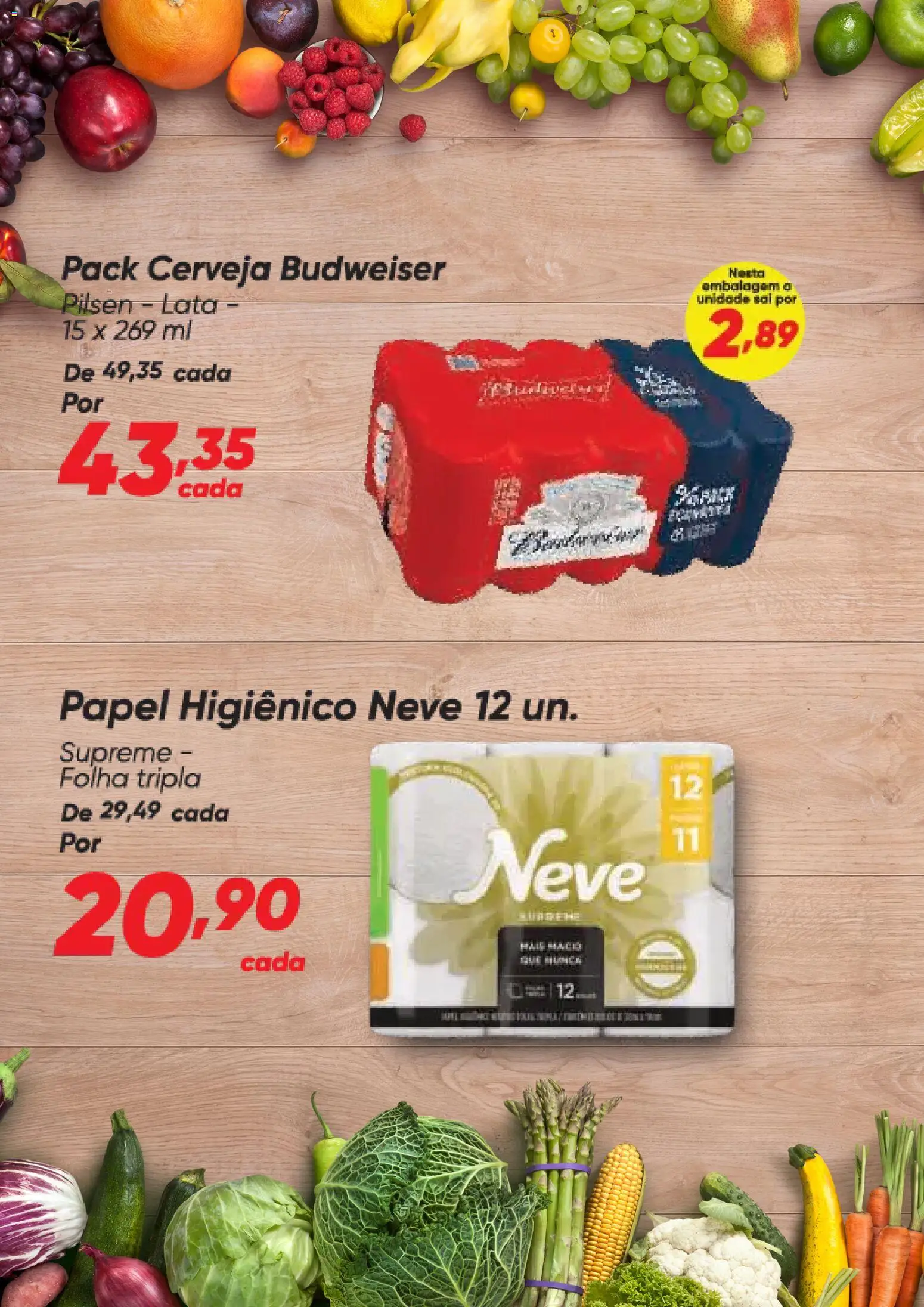 Dia Folheto - válido de 06.11.2025 | Página: 2 | Produtos: Cerveja, Sal, Papel higiênico
