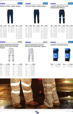 Preview of Black Woods Workhorse Catalogue  - valid from 19.02.2024 | Page: 72 | Products: Denim, Socks, Jeans