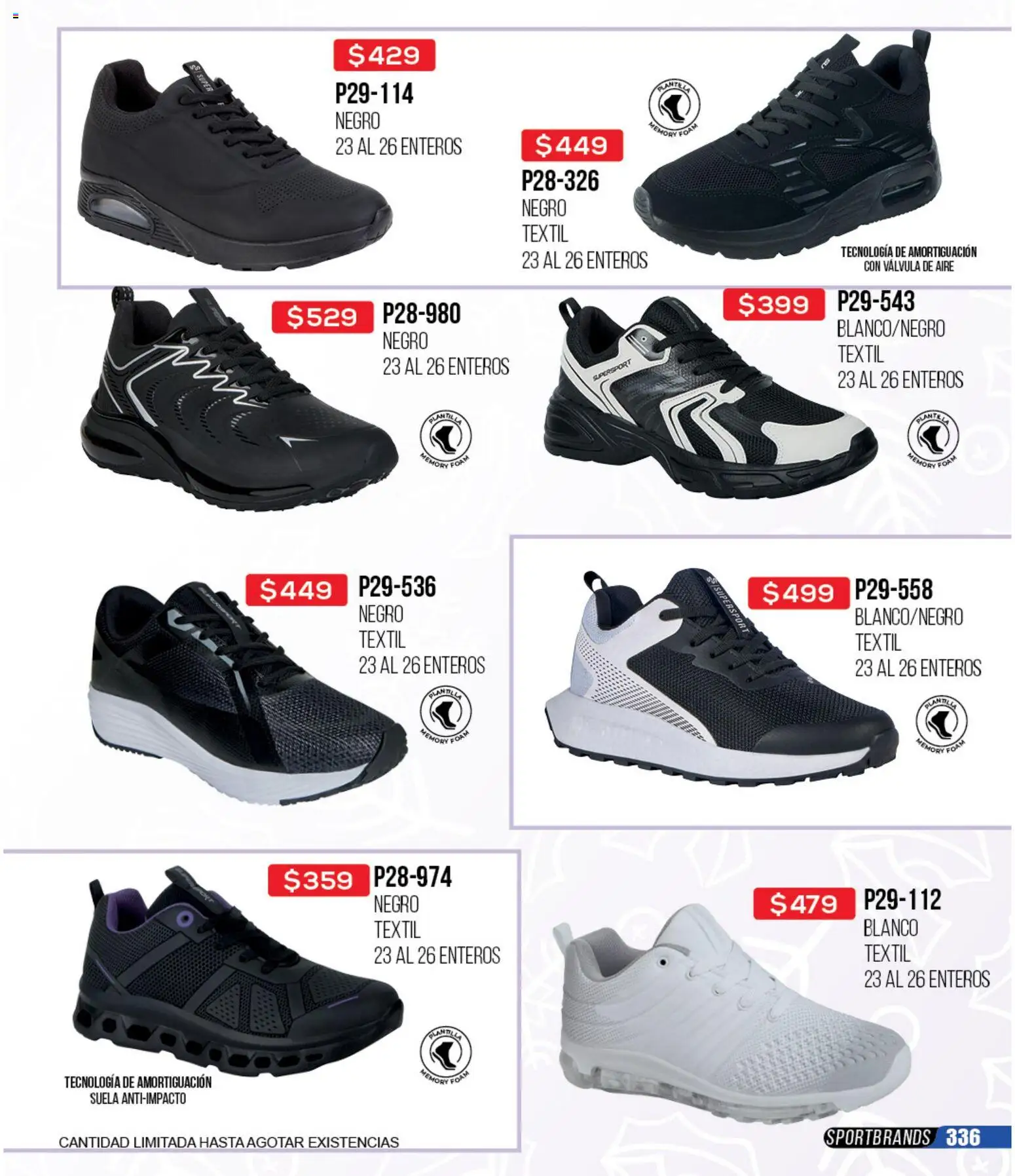 Nuevas ofertas de Cklass válidas en toda la República Mexicana desde el 30.11.2025. ¡Encuentra las mejores ofertas en Cklass catálogo Rebajas Navideñas Calzado! | Página: 337 | Productos: Válvula