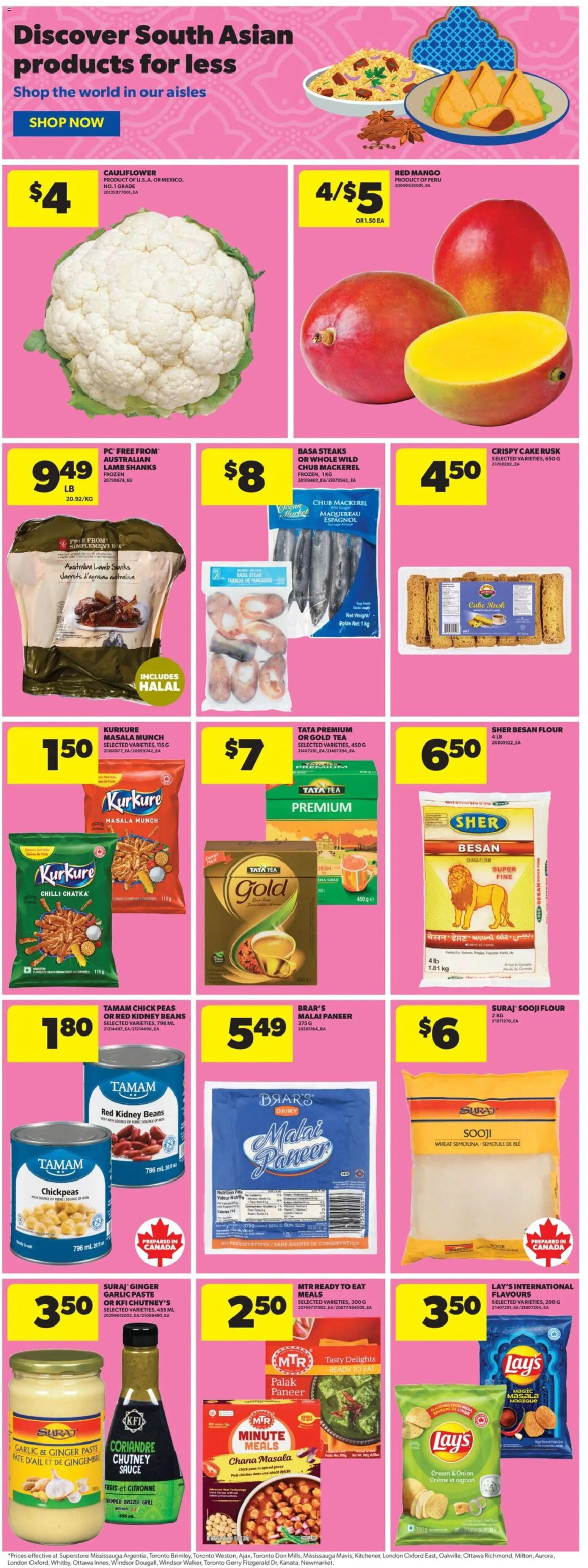 Real Canadian Superstore flyer valid from 22.01.2026 | Page: 20 | Products: Tea, Cream, Grill, Iron