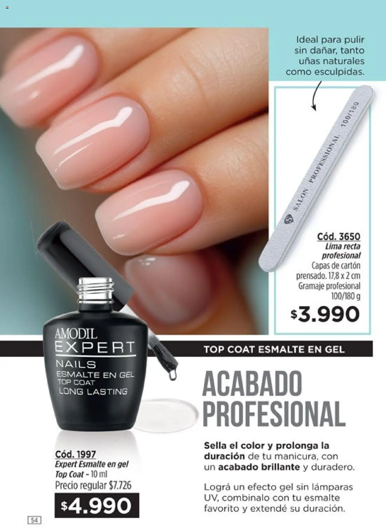 Catálogo Amodil Campaña 16 │ válido desde el 01.10.2025 | Página: 54 | Productos: Top, Lima
