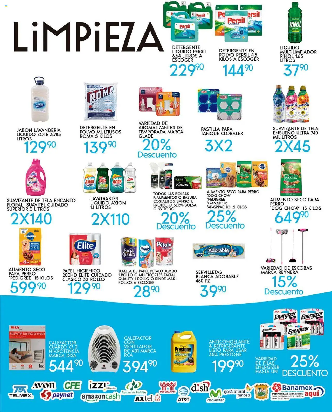 Nuevas ofertas de Alsuper válidas en toda la República Mexicana desde el 14.10.2025. ¡Encuentra las mejores ofertas en Alsuper - Folleto Saltillo! | Página: 5 | Productos: Detergente, Ventilador, Polvo, Calefactor