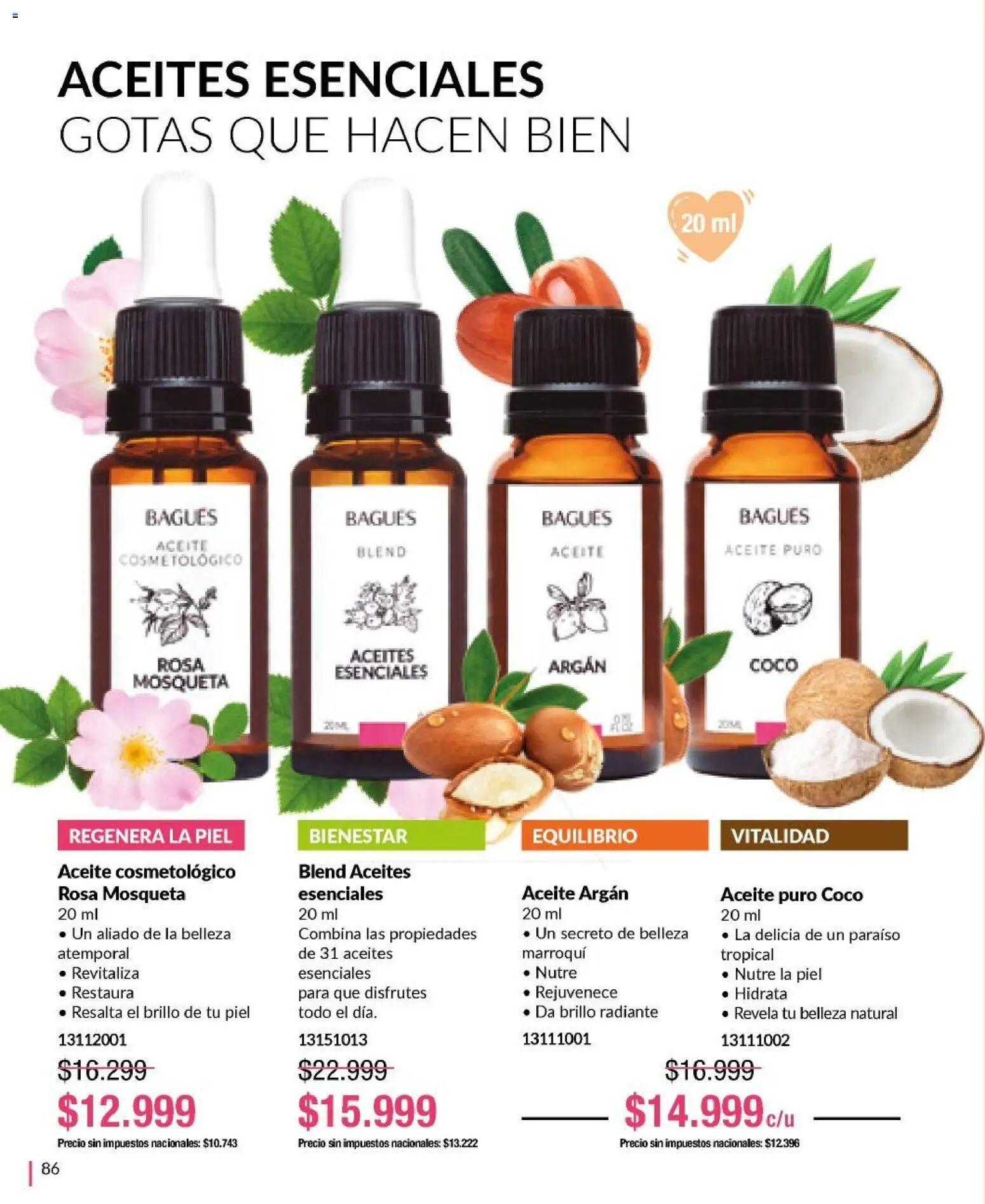 Bagués - Catálogo │ válido desde el 12.01.2026 | Página: 86 | Productos: Aceite, Brillo, Radiante