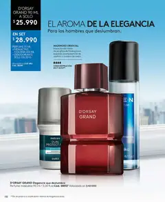Catálogo Ésika Campaña 5 válido desde el 01.03.2026 | Página: 132 | Productos: Perfume, Jengibre, Antitranspirante, Aceite
