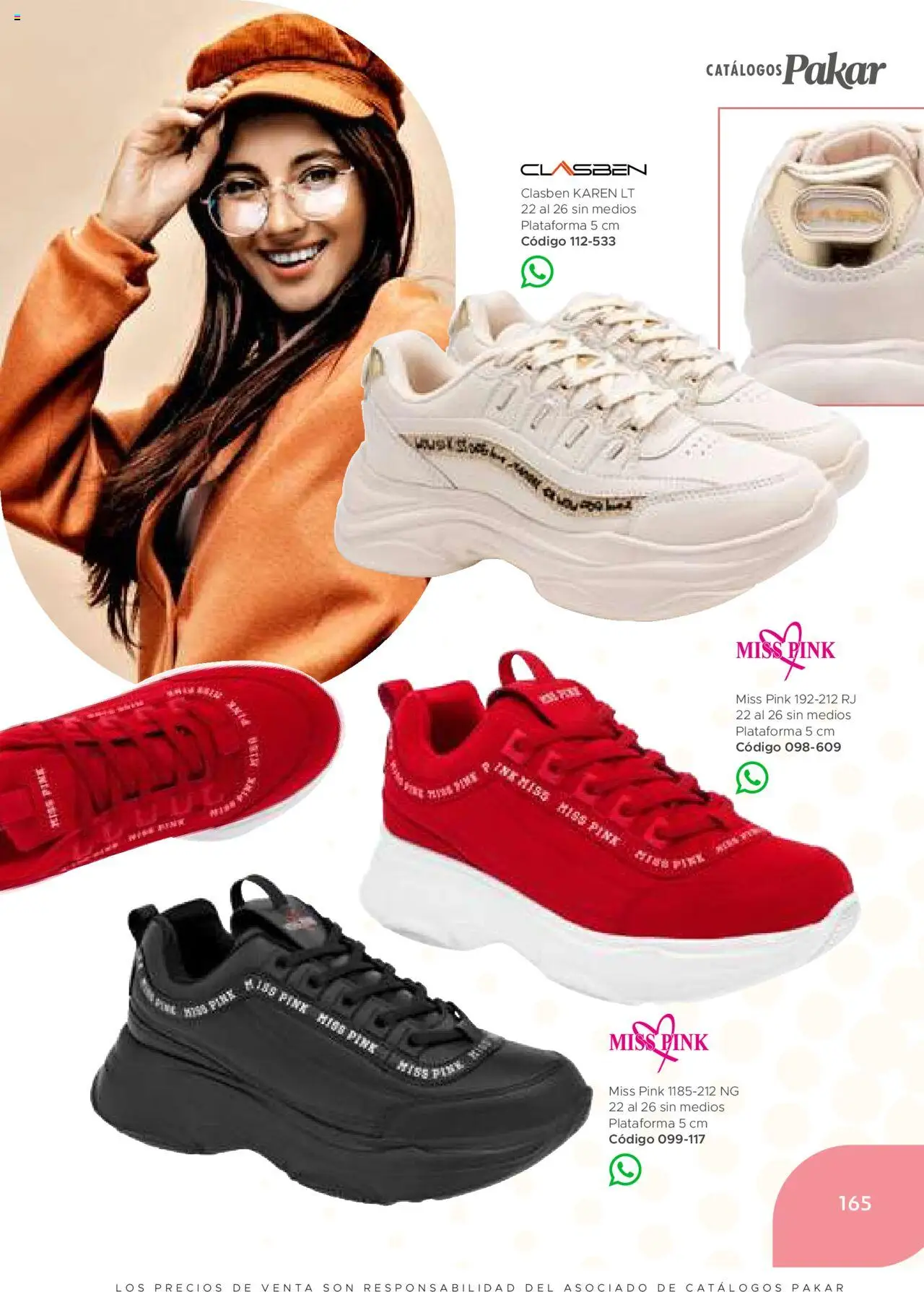Nuevas ofertas de SC Pakar válidas en toda la República Mexicana desde el 24.07.2025. ¡Encuentra las mejores ofertas en SC Pakar - Catálogo Casual otoño / invierno! | Página: 165
