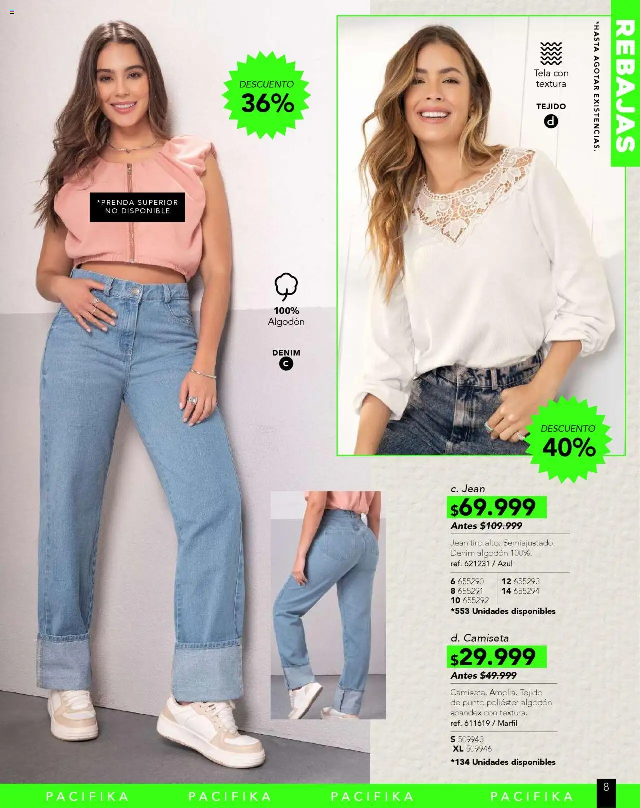 Pacifika revista - valida desde el 25.09.2025 | Página: 215 | Productos: Algodón, Jean, Camiseta