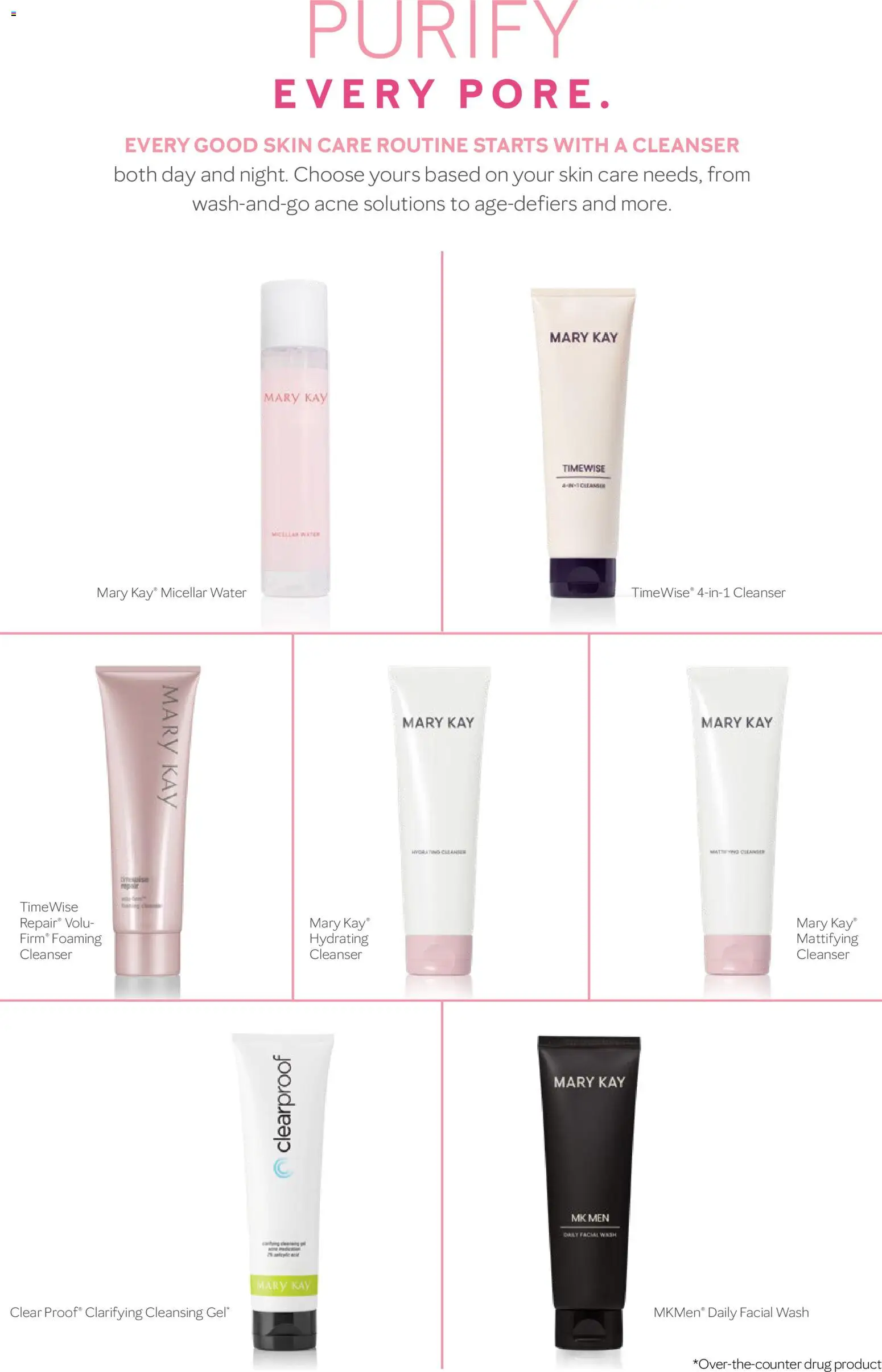 Mary Kay Skin Care 101 - valid from 16.02.2026 | Page: 26 | Products: Micellar water, Water