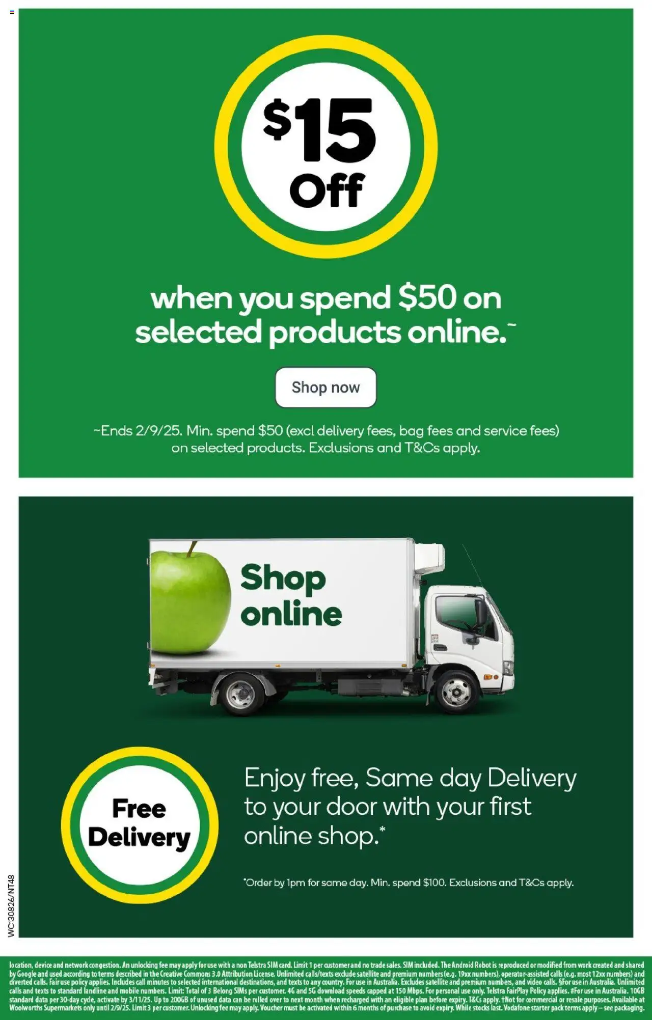 Woolworths catalogue - valid from 27.08.2025 | Page: 48 | Products: Door, Satellite, Bag, Mobile