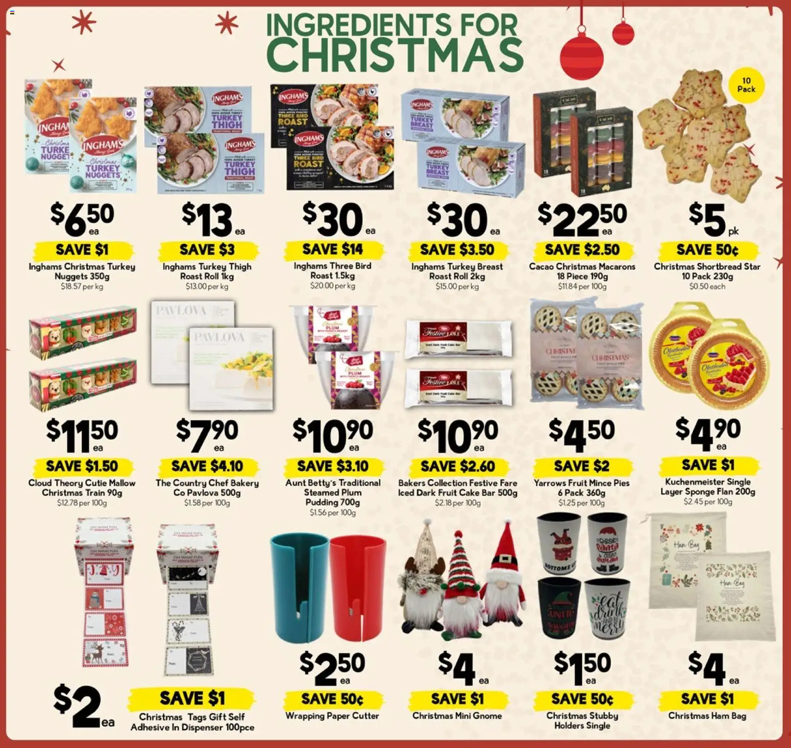 Drakes catalogue - valid from 10.12.2025 | Page: 4 | Products: Pudding, Pies, Pavlova, Cutter