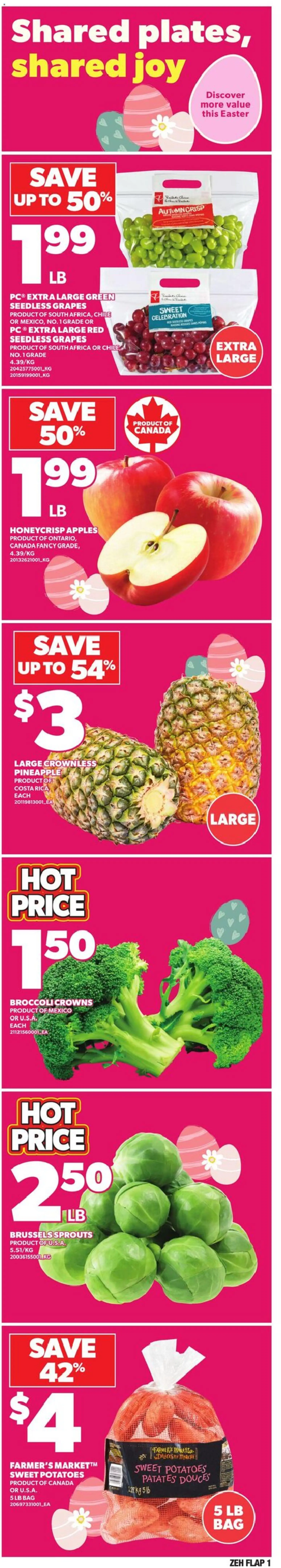 Zehrs flyer valid from 02.04.2026 | Page: 1