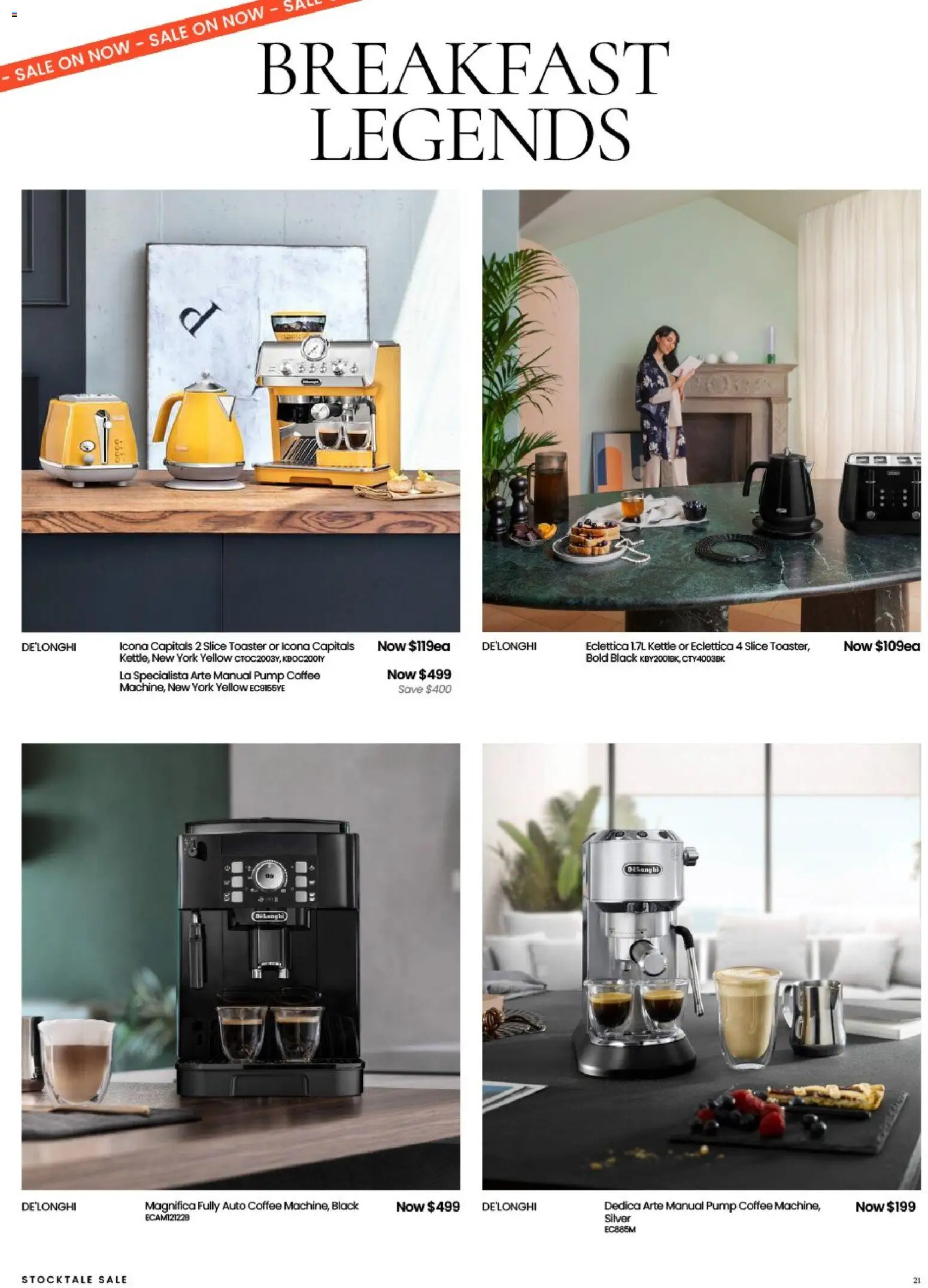Myer catalogue - valid from 26.12.2025 | Page: 21 | Products: Coffee, Kettle, Toaster