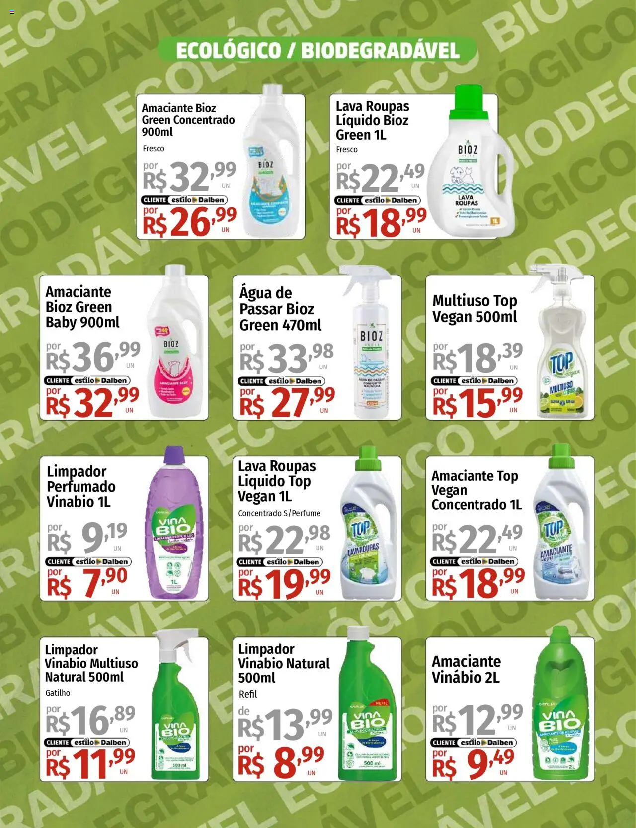 Supermercado Dalben Folheto - válido de 25.08.2025 | Página: 4 | Produtos: Amaciante de roupas, Roupas, Amaciante
