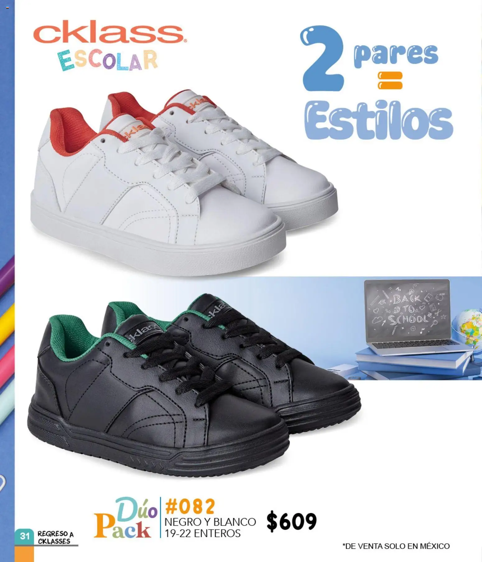 Nuevas ofertas de Cklass válidas en toda la República Mexicana desde el 06.01.2026. ¡Encuentra las mejores ofertas en Cklass catálogo Regreso a clases 2026! | Página: 32