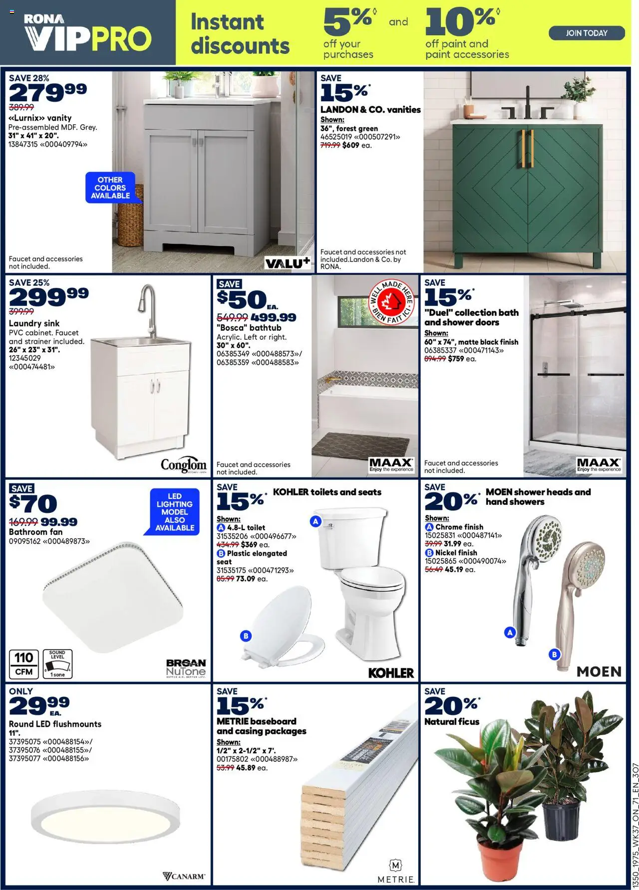 Rona flyer valid from 09.10.2025 | Page: 3
