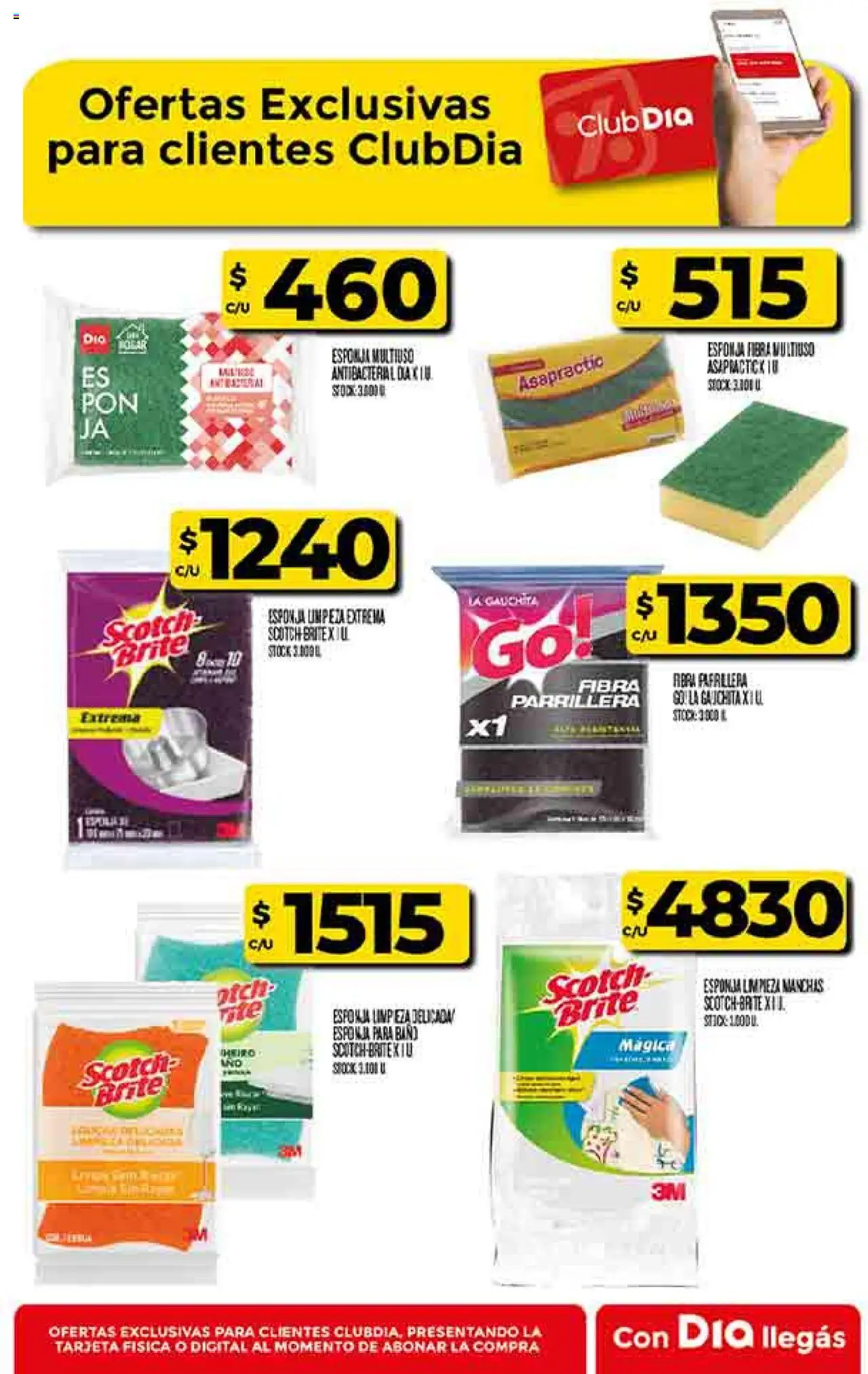 Supermercado DIA Ofertas - Salta y Jujuy │ válido desde el 30.07.2025 | Página: 53 | Productos: Esponja