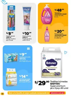 Vista previa de folleto Plaza Vea - Díptico MULTIM B2S de la Plaza Vea válido desde 16.02.2026 | Página: 14 | Productos: Shampoo, Crema