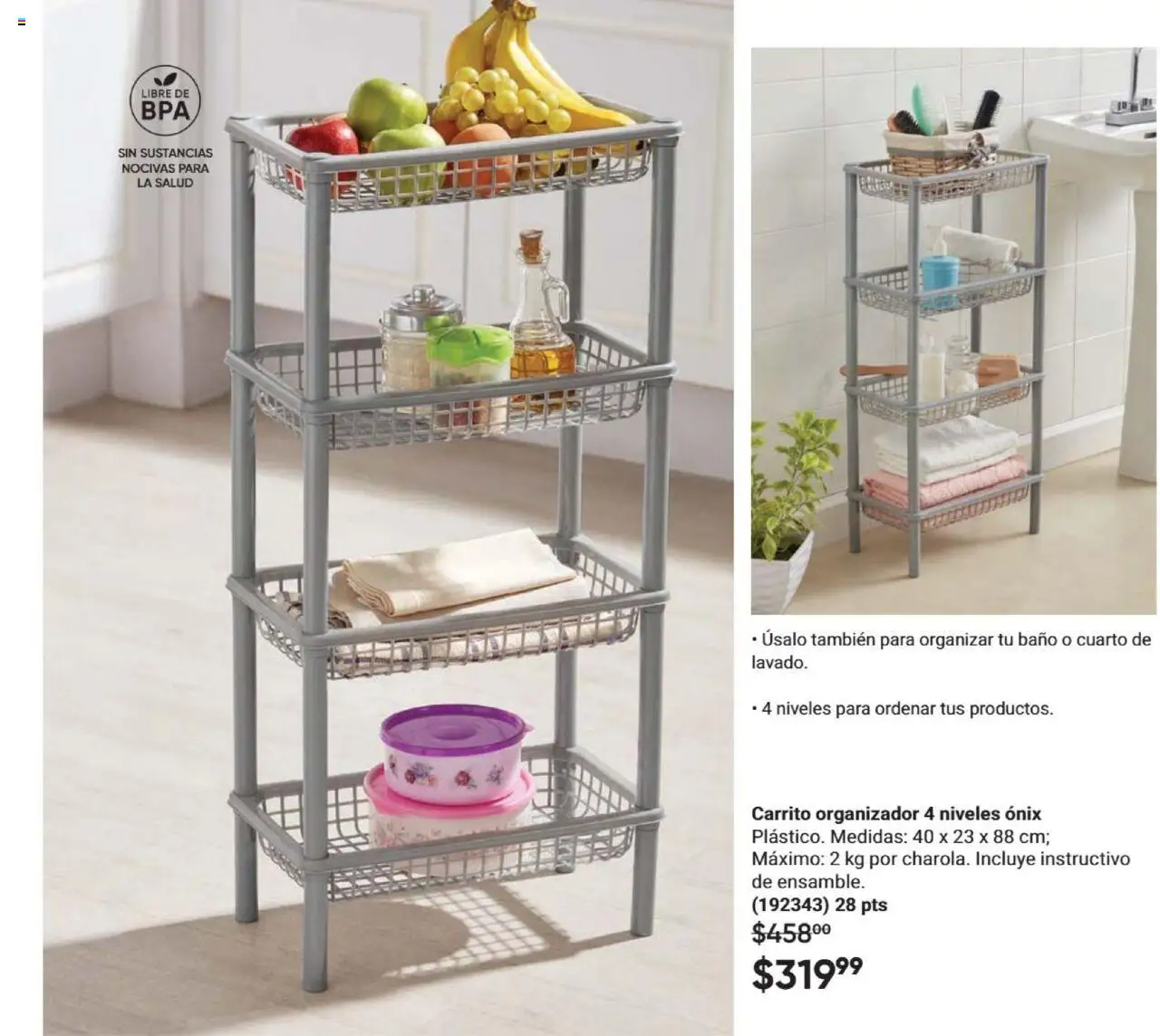 Nuevas ofertas de AVON válidas en toda la República Mexicana desde el 09.10.2025. ¡Encuentra las mejores ofertas en AVON - Casa & Estilo 16 2025! | Página: 83 | Productos: Organizador, Baño