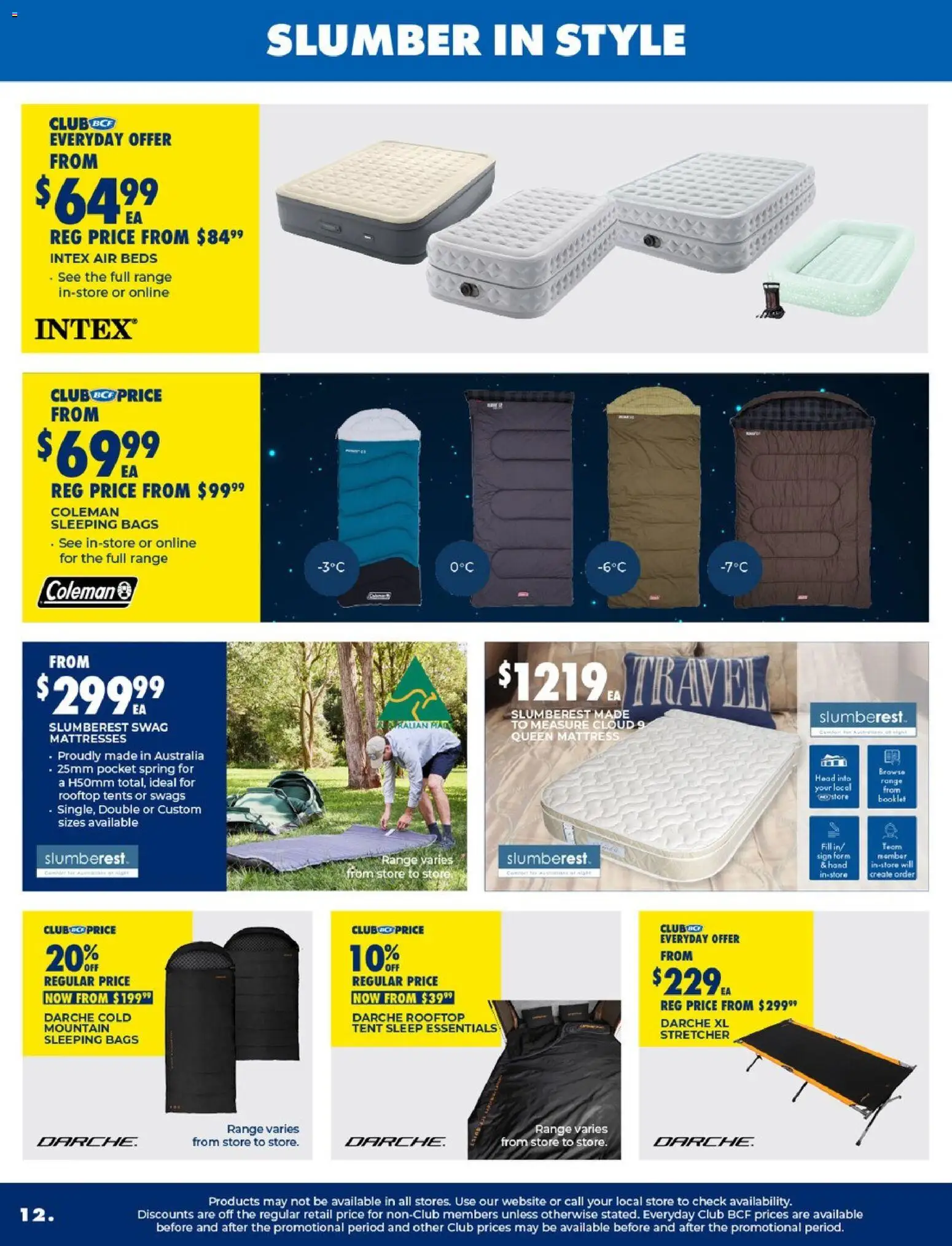 BCF catalogue - valid from 17.03.2026 | Page: 12 | Products: Mattress