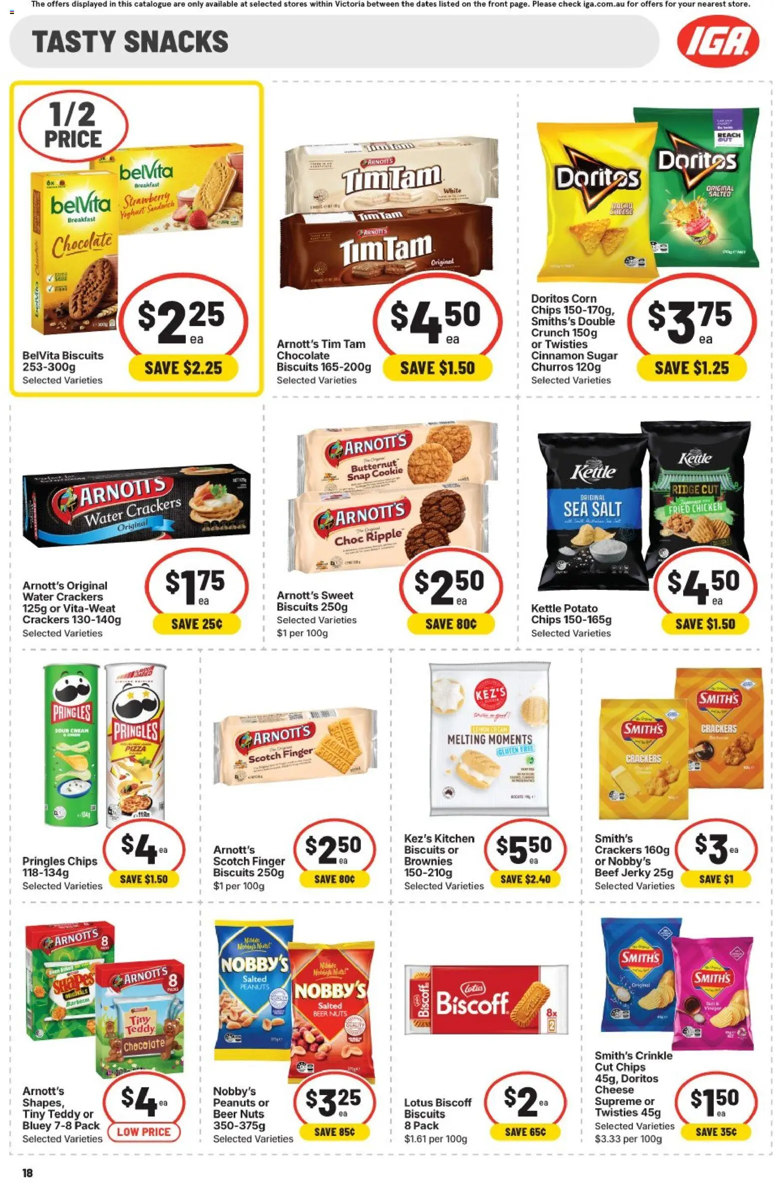 IGA catalogue - valid from 22.04.2026 | Page: 15 | Products: Bacon, Cheese, Ham, Cream
